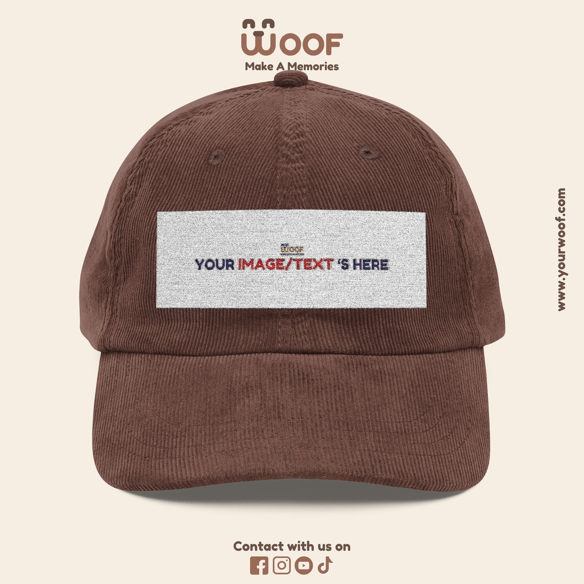 Vintage Corduroy Cap - Retro Stitch Hat for Outdoor Adventures, Casual Style, Gift for Him or Her, Perfect for Fall