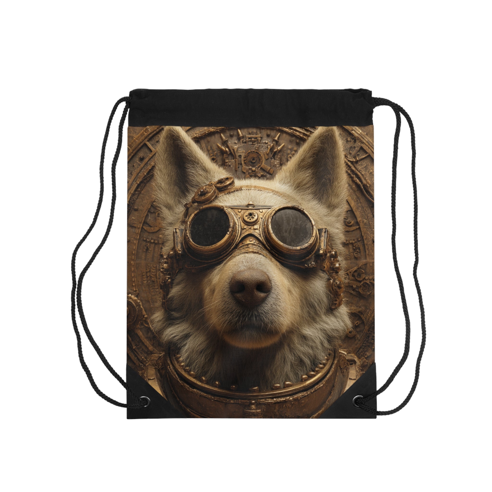 Cute Animal Print Drawstring Bag, Perfect for Dog Lovers, Gym, Hiking, School, Pet Lovers Gift