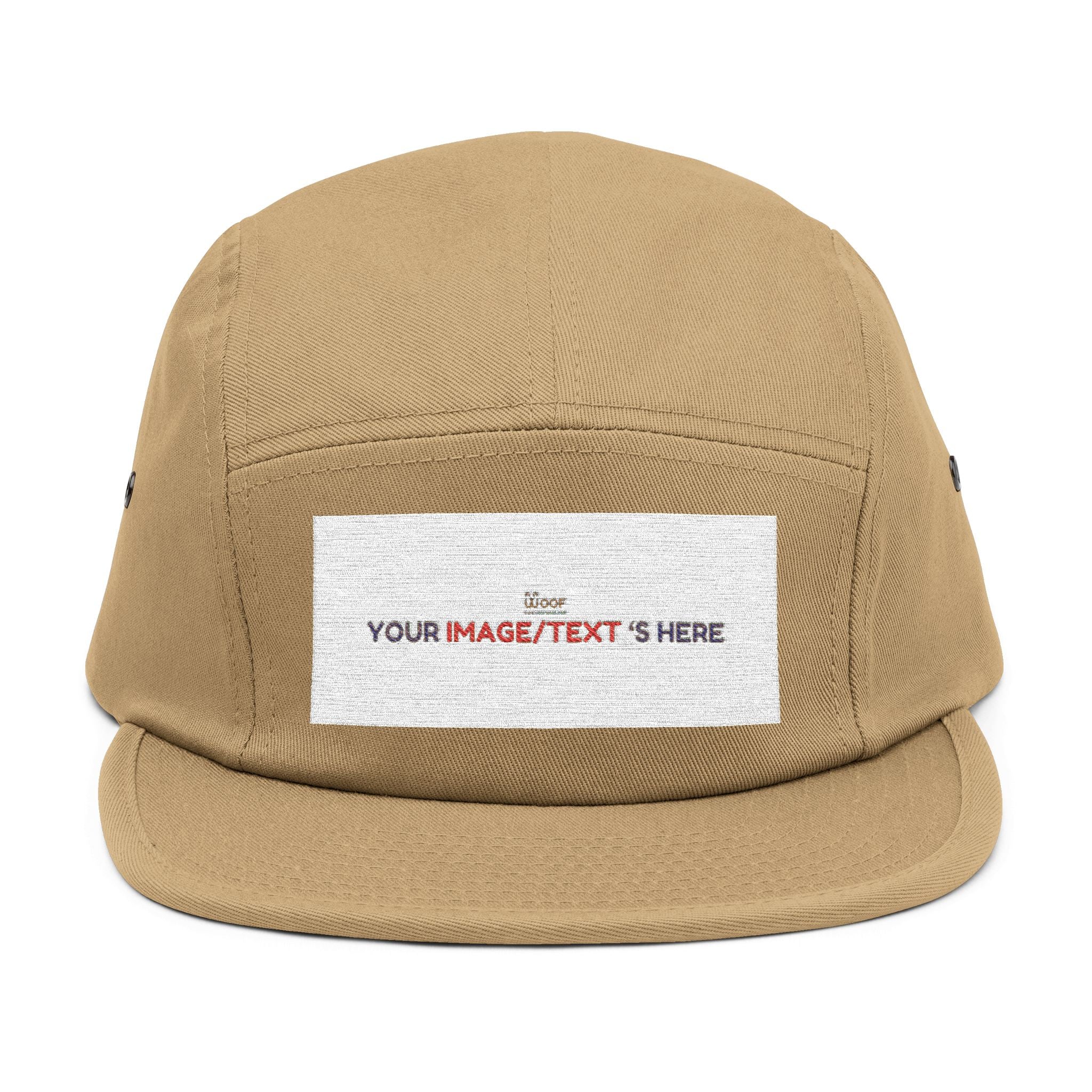 Custom Embroidered 5 Panel Cap | Personalized Hat for Casual Style, Gifts, Fashion, Outdoor Activities, Streetwear