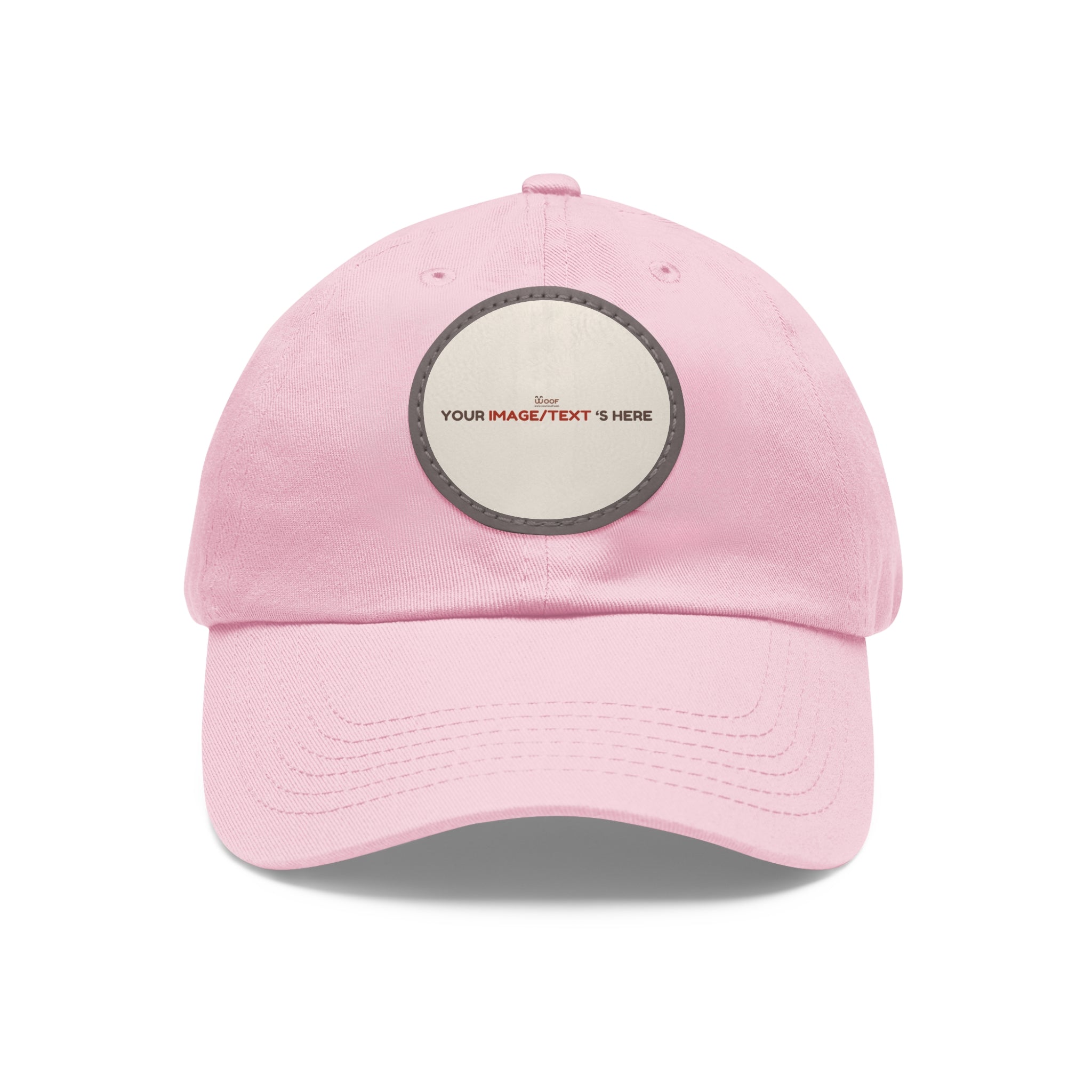 Stylish Dad Hat with Custom Leather Patch, Gifts for Dad, Casual Cap, Vintage Style Hat, Father's Day Accessories, Personalized Headwear