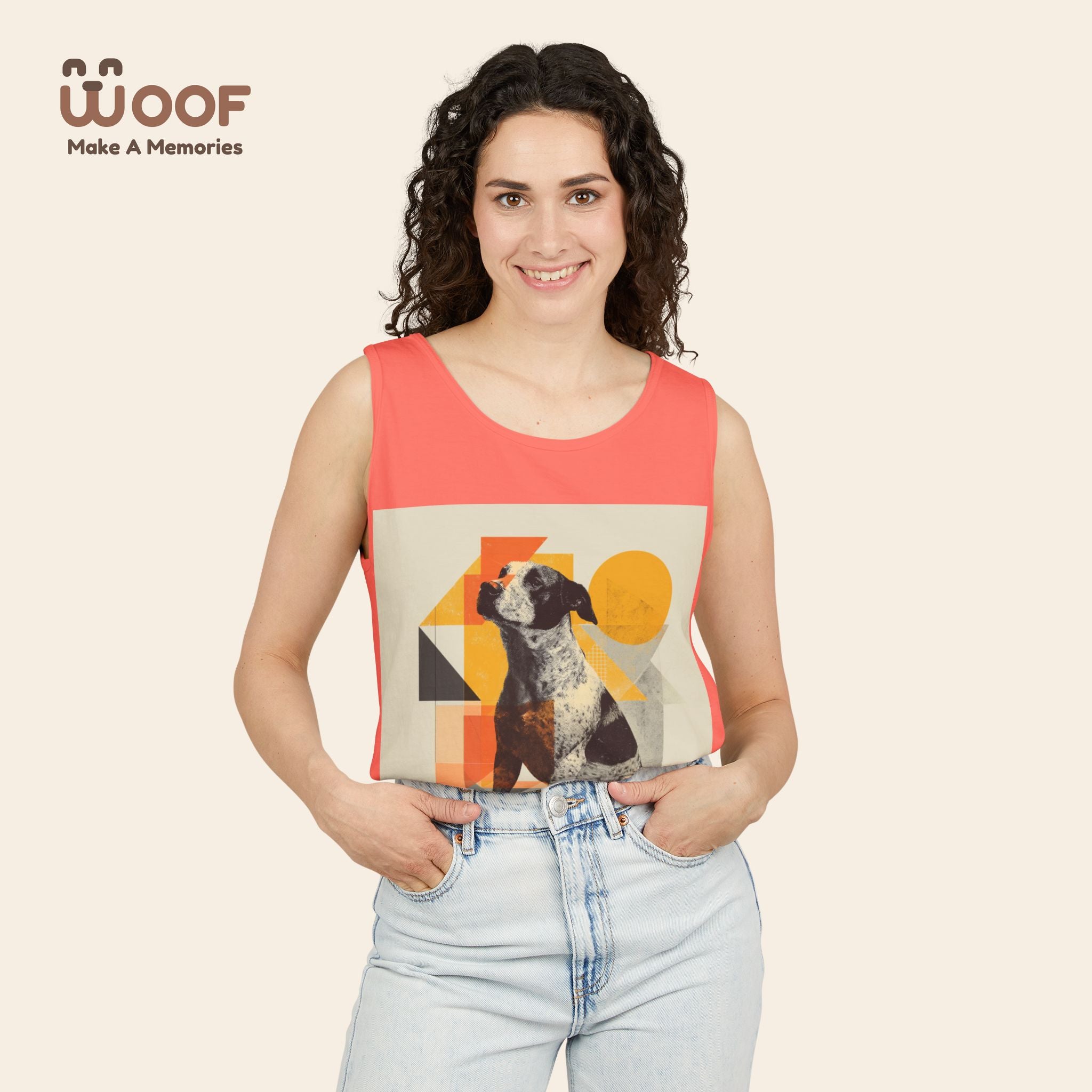 Unisex Dog Lover Tank Top - Perfect for Pet Owners, Graphic Tee for Summer, Gift for Dog Lovers, Cute Animal Apparel, Boss Doggo Shirt