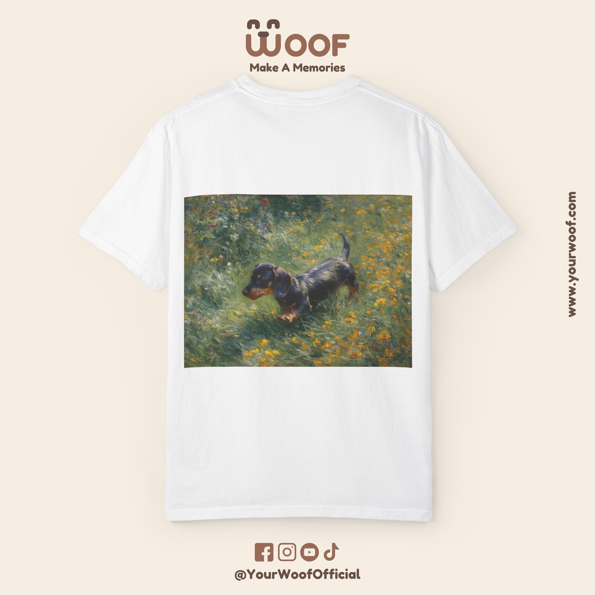 Dog Lover Unisex Garment-Dyed T-Shirt | Casual Pet Apparel, Gifts for Dog Lovers, Animal Lover Tee, Cute Dog T-Shirt, Pet Owner Fashion