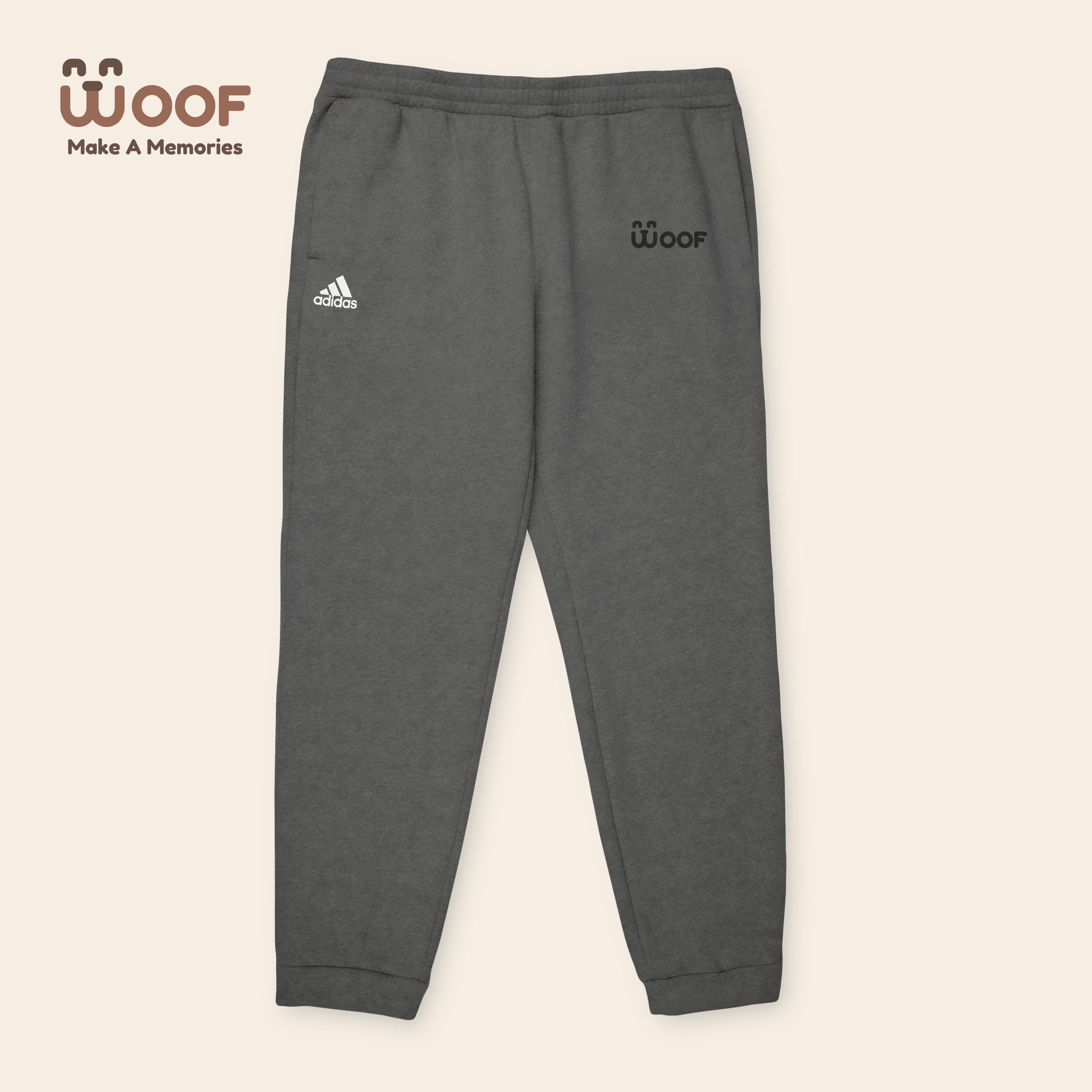 Stylish Adidas Unisex Fleece Joggers for Cozy Comfort, Casual Wear, Workout Gear, Dog Lovers, Athleisure Essentials