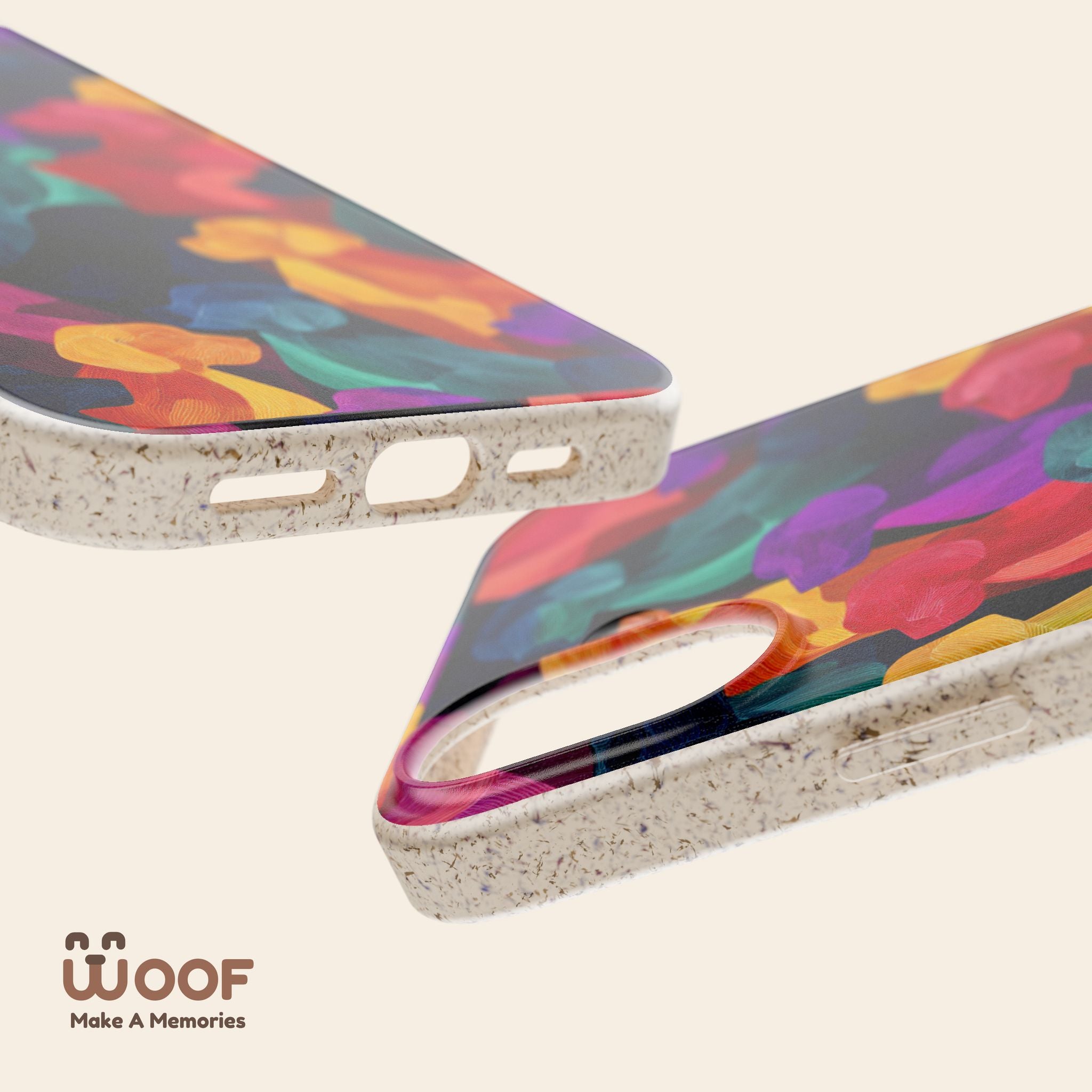 Colorful Dog-Themed Biodegradable Phone Cases, Eco-friendly Gifts for Pet Lovers, Sustainable Accessories for Everyday Use, Dog Lover [...]