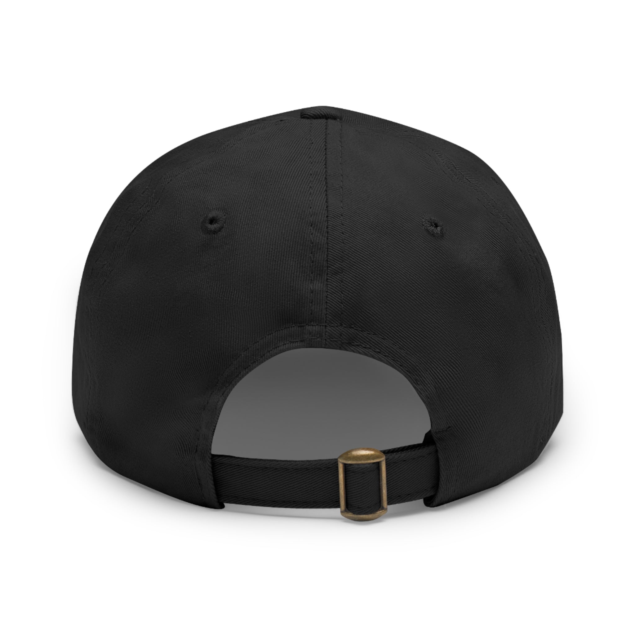 Stylish Dad Hat with Custom Leather Patch, Gifts for Dad, Casual Cap, Vintage Style Hat, Father's Day Accessories, Personalized Headwear