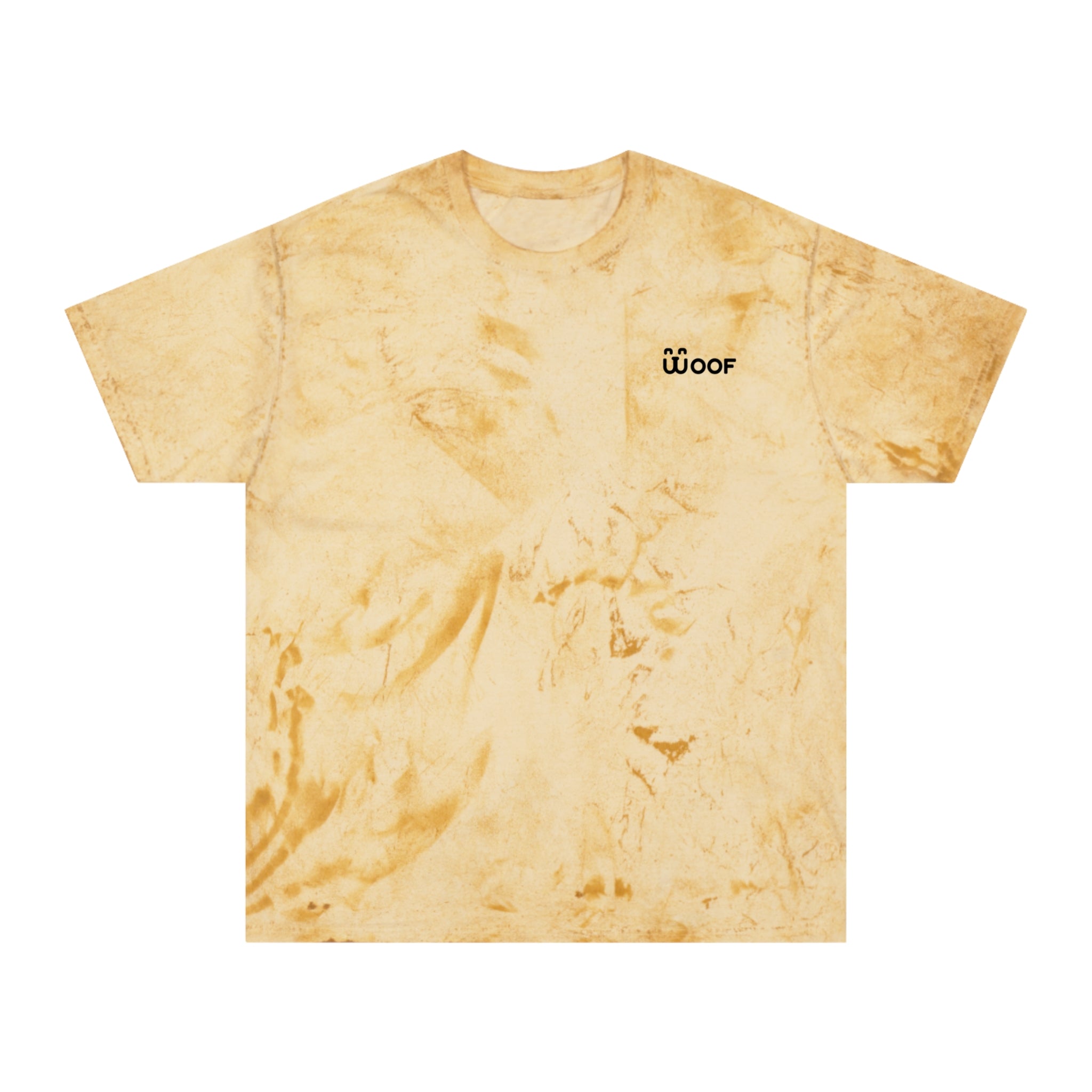 Unisex Color Blast Dog Lover T-Shirt | Woof Graphic Tee, Pet Owner Gift, Casual Wear, Summer Fashion, Animal Lover Shirt