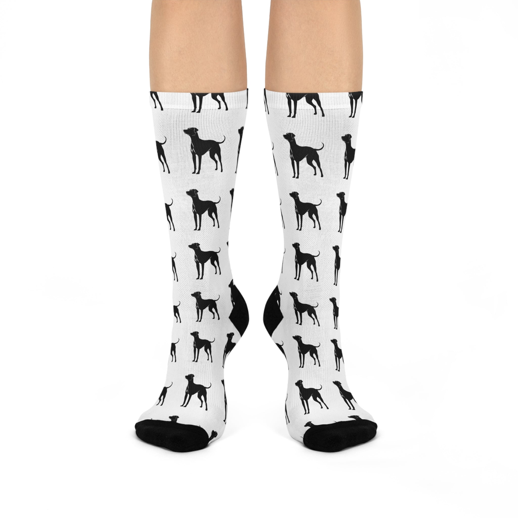 Stylish Dog Lover Crew Socks | Fun Pet Gifts, Animal Print Sock, Cozy Footwear for Dog Owners, Cute Fashion Accessories, Gift for Dog Lovers