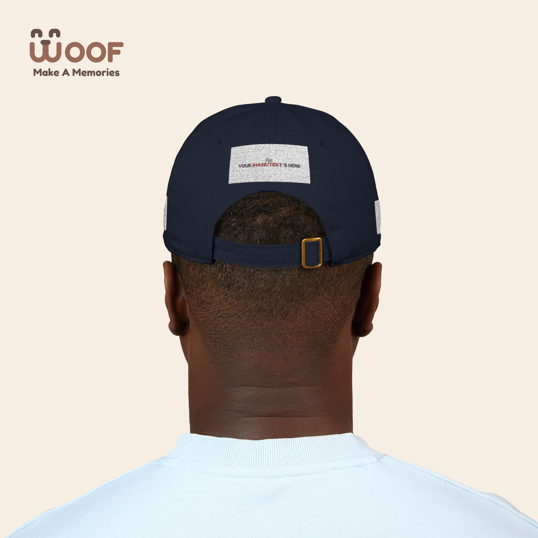 Organic Embroidered Baseball Cap, Eco-Friendly Cap for Outdoor Lovers, Customizable Gift for Birthdays, Casual Wear, Summer Style