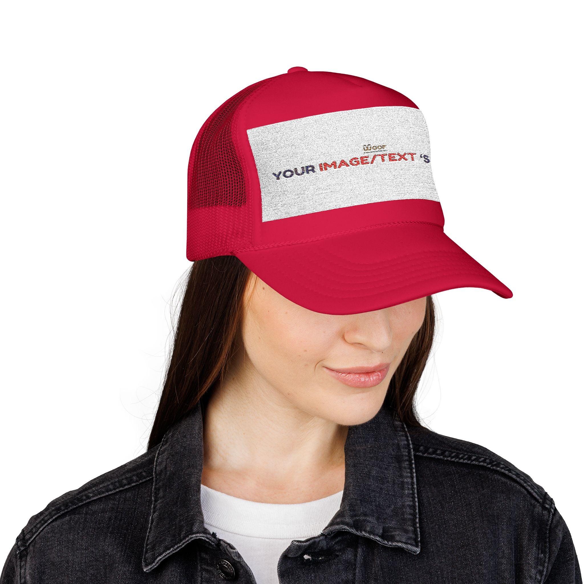 Custom Embroidered Foam Trucker Hat - Personalized Gift, Summer Style, Outdoor Activities, Perfect for Festivals, Everyday Wear