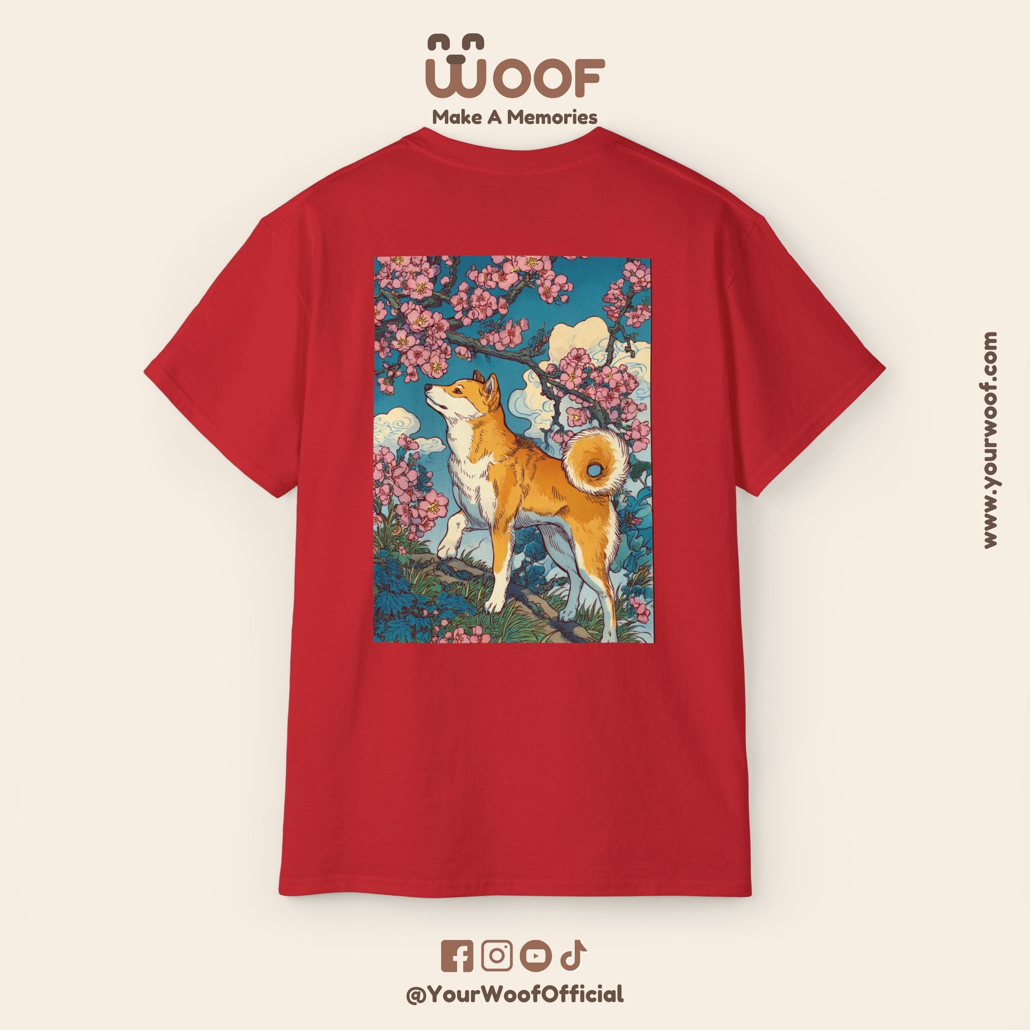 Floral Dog Art Tee, Unisex Tee, Pet Lover Shirt, Eco-Friendly Fashion, Gift for Dog Owners, Dog Mom Gift