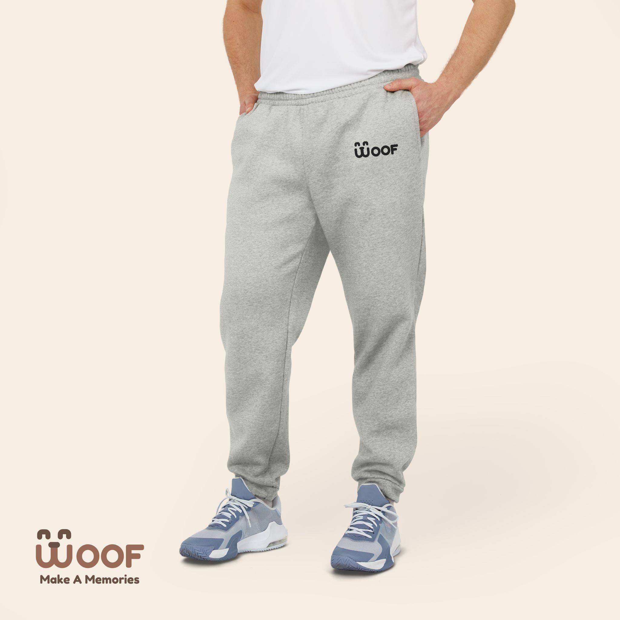 Stylish Adidas Unisex Fleece Joggers for Cozy Comfort, Casual Wear, Workout Gear, Dog Lovers, Athleisure Essentials