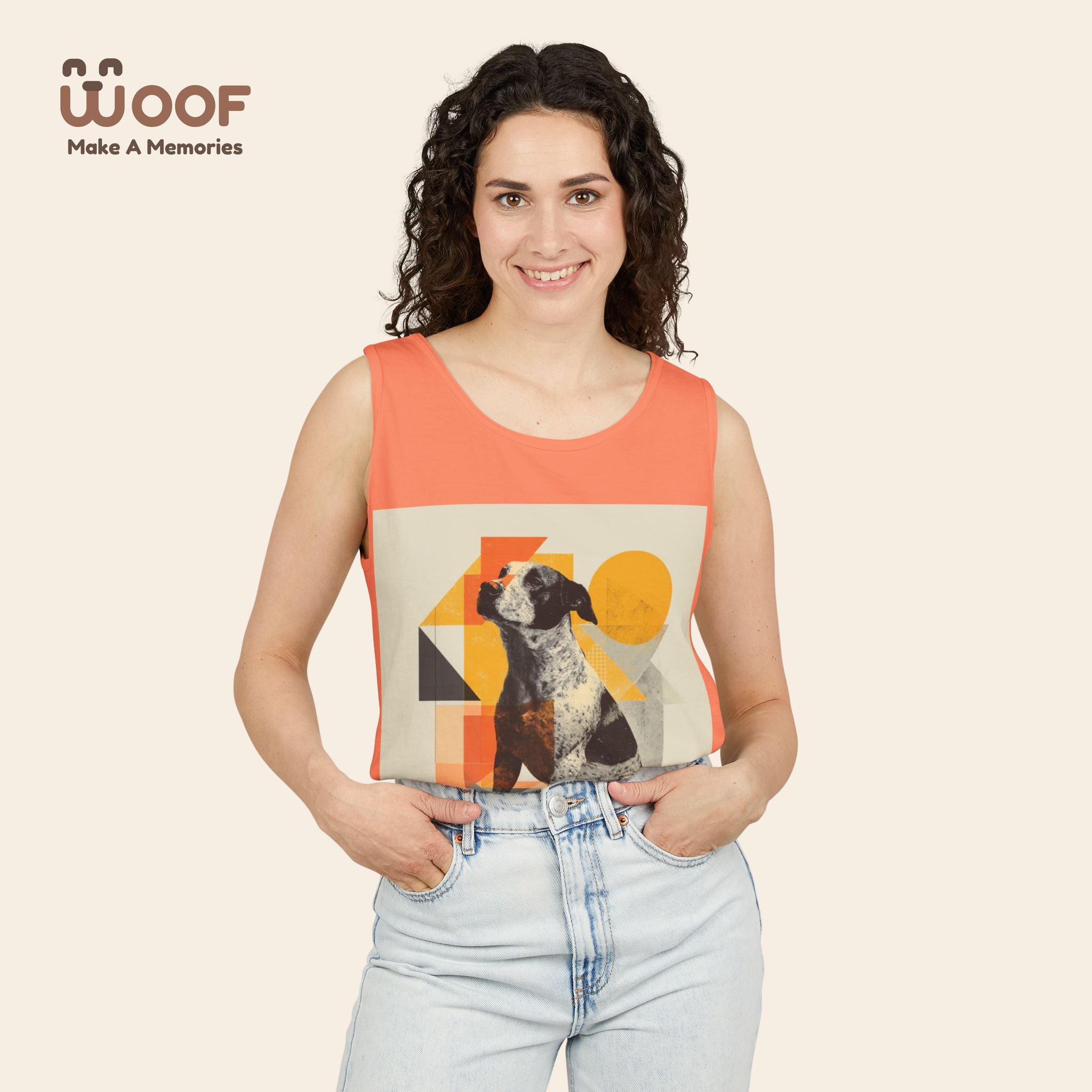 Unisex Dog Lover Tank Top - Perfect for Pet Owners, Graphic Tee for Summer, Gift for Dog Lovers, Cute Animal Apparel, Boss Doggo Shirt