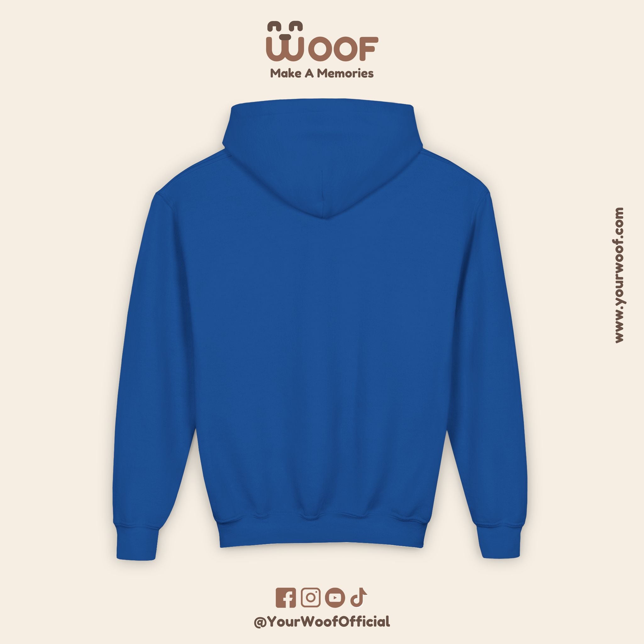 Youth Doge Boss Sweatshirt, Funny Dog Hoodie, Cool Gift for Dog Lovers, Youth Fashion, Casual Style for Kids