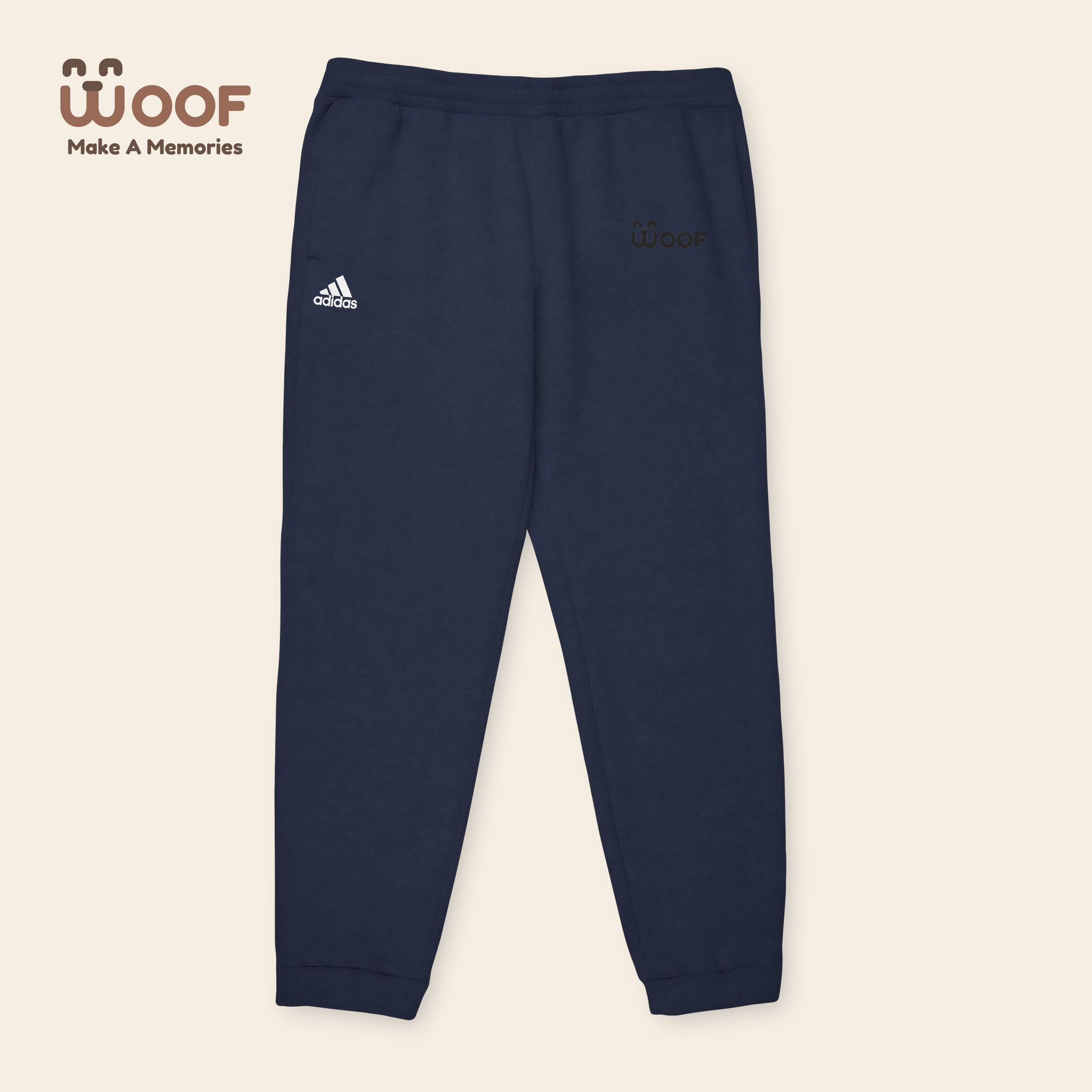 Stylish Adidas Unisex Fleece Joggers for Cozy Comfort, Casual Wear, Workout Gear, Dog Lovers, Athleisure Essentials