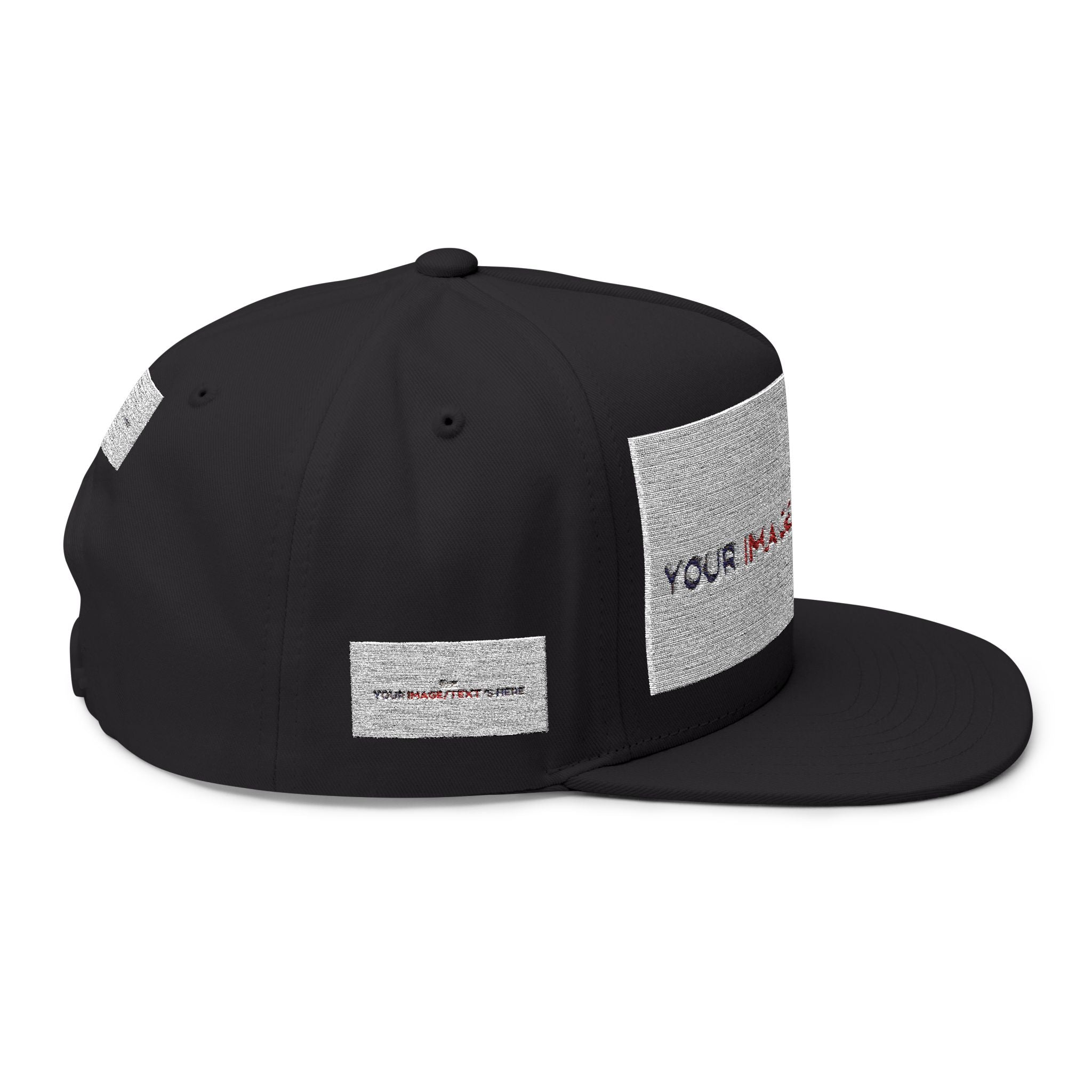 Custom Embroidered Flat Bill Cap | Personalize Your Style | Perfect Gift for Holidays, Sports, and Events | Stylish Headwear