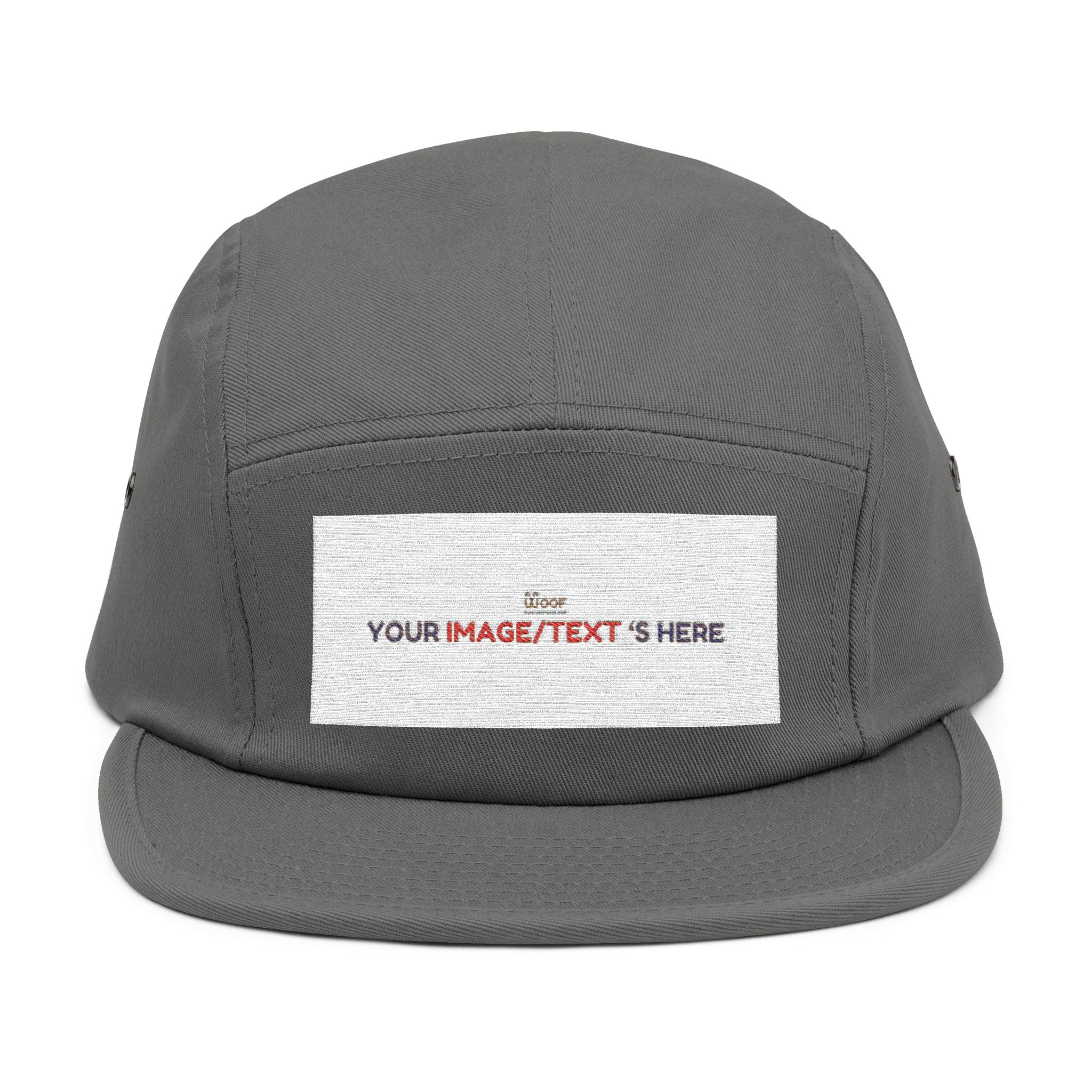 Custom Embroidered 5 Panel Cap | Personalized Hat for Casual Style, Gifts, Fashion, Outdoor Activities, Streetwear