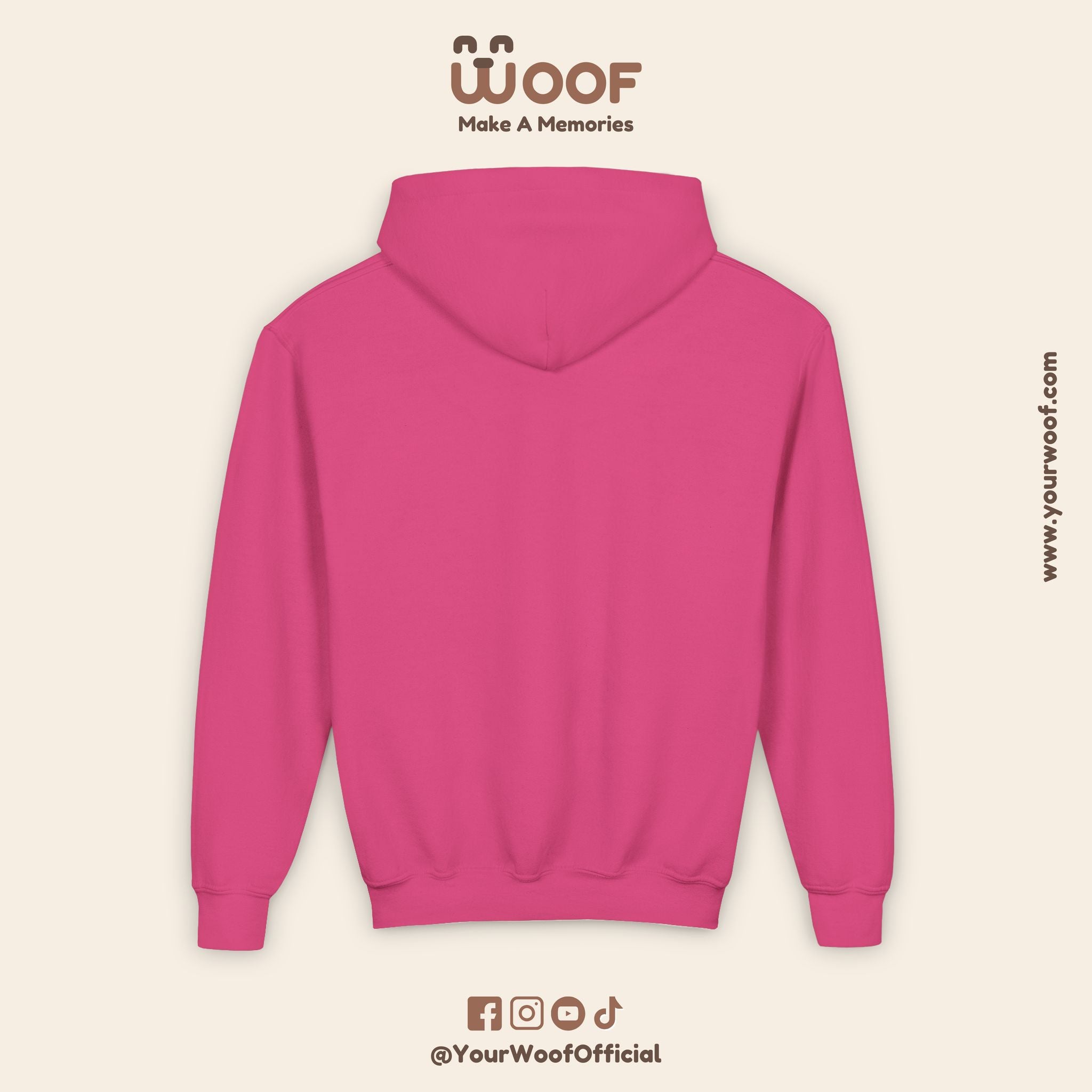 Youth Doge Boss Sweatshirt, Funny Dog Hoodie, Cool Gift for Dog Lovers, Youth Fashion, Casual Style for Kids