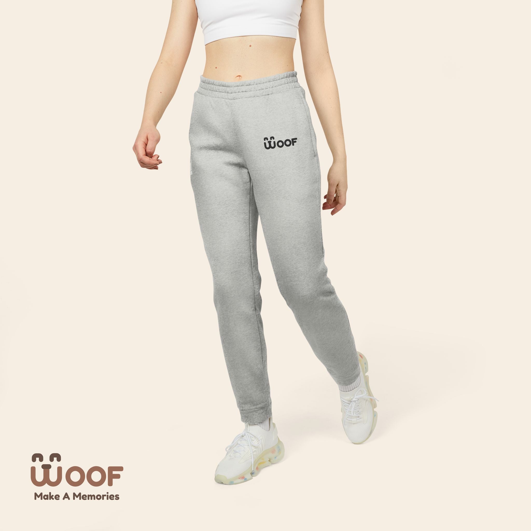 Stylish Adidas Unisex Fleece Joggers for Cozy Comfort, Casual Wear, Workout Gear, Dog Lovers, Athleisure Essentials