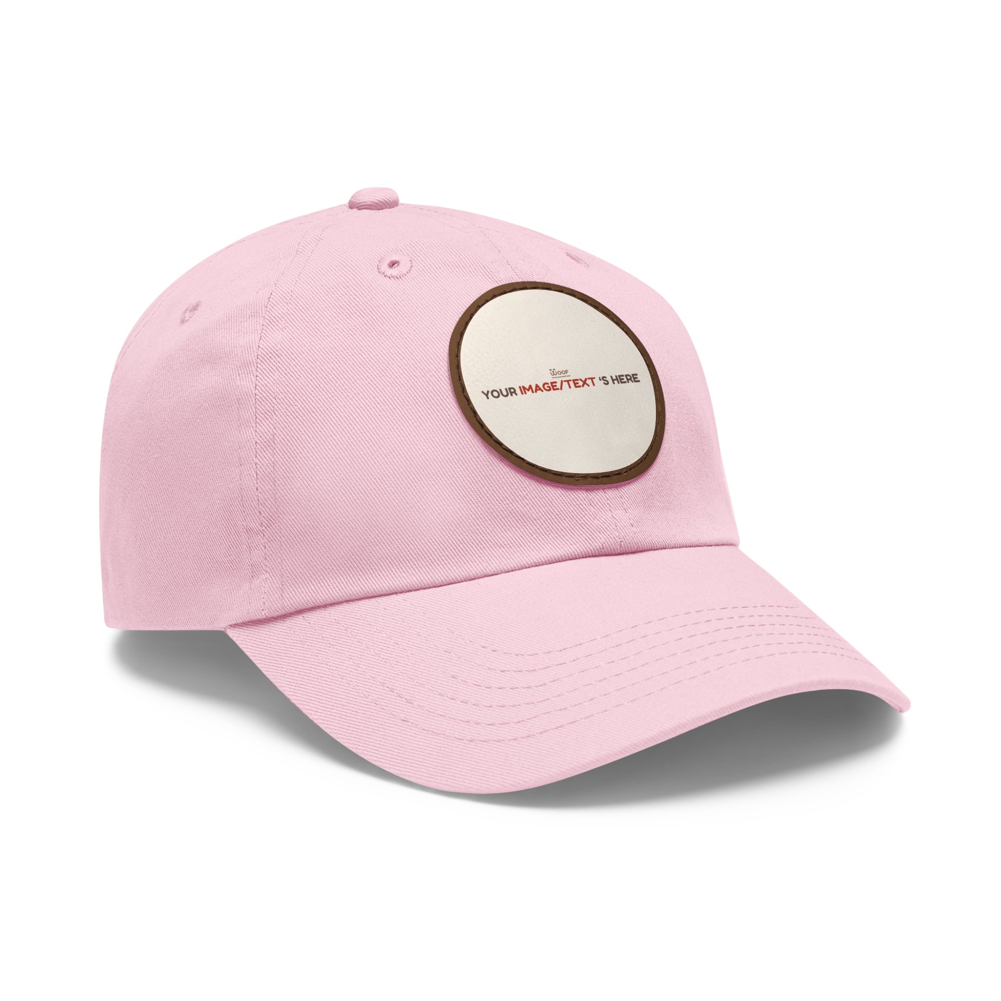 Stylish Dad Hat with Custom Leather Patch, Gifts for Dad, Casual Cap, Vintage Style Hat, Father's Day Accessories, Personalized Headwear