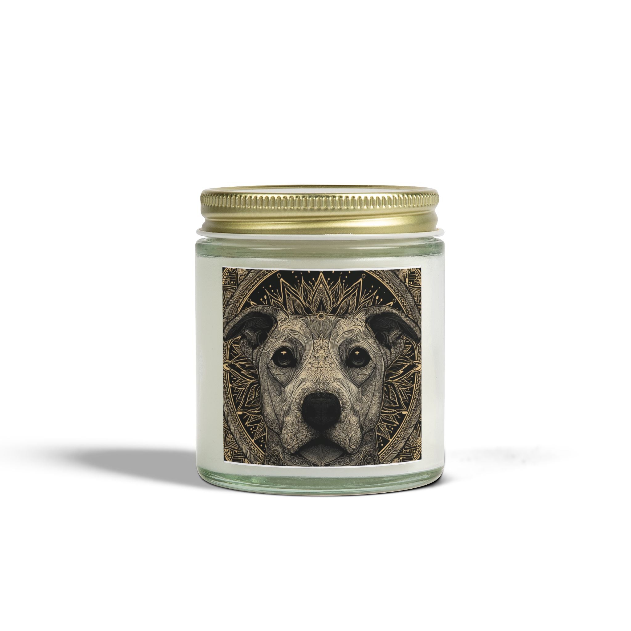 Dog Lover's Scented Candle - Coconut Apricot Wax (4oz, 9oz)