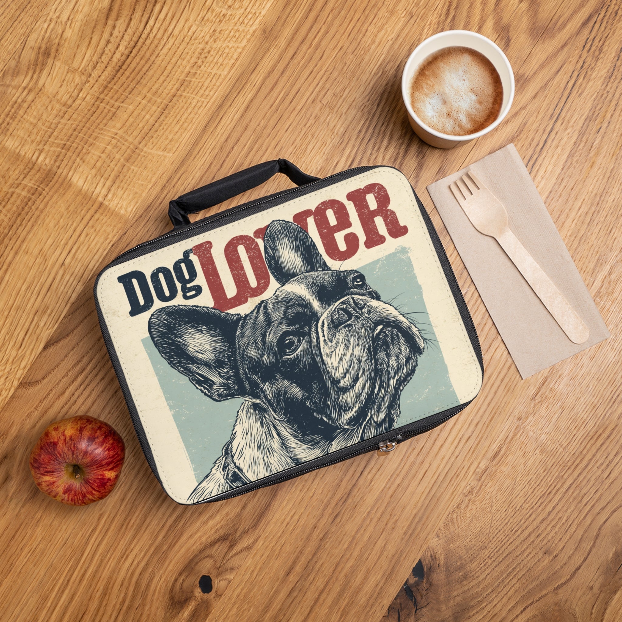Dog Lover Lunch Bag - Perfect Gift for Pet Owners, Cute Dog Lunchbox, Eco-Friendly Insulated Tote, Animal Lover Gift, Dog Mom Accessory