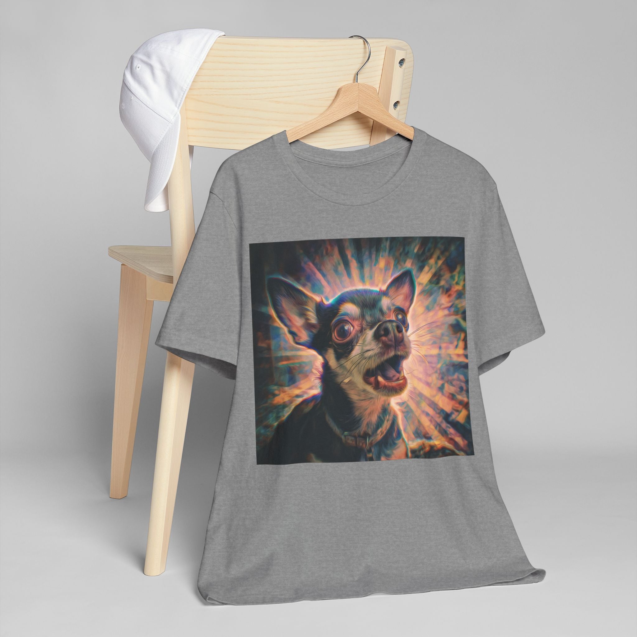 WOOF Retro Dog T-Shirt, Funny Dog Lover Gift, Pet Owner Apparel, Unique Graphic Tee, Dog Themed Fashion