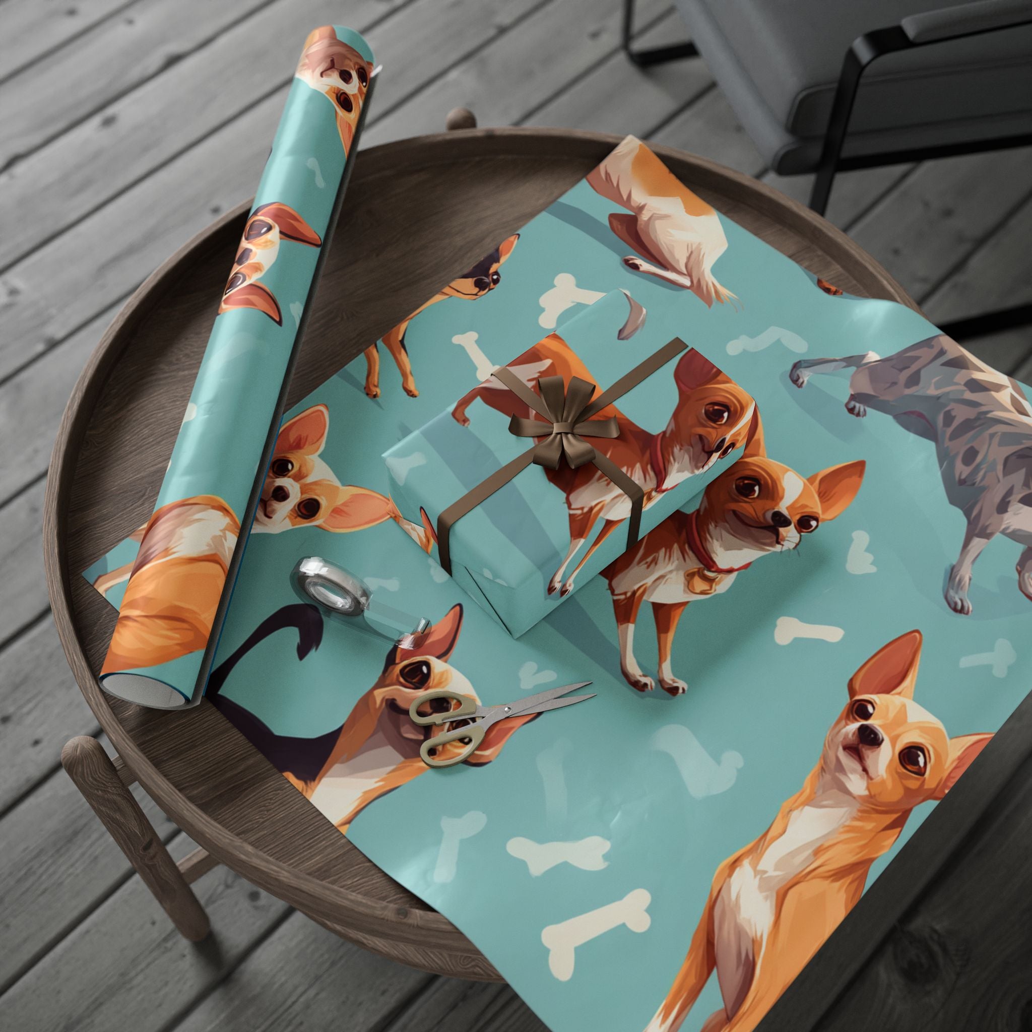Chihuahua Wrapping Paper - Fun & Whimsical Gift Wrap for Dog Lovers