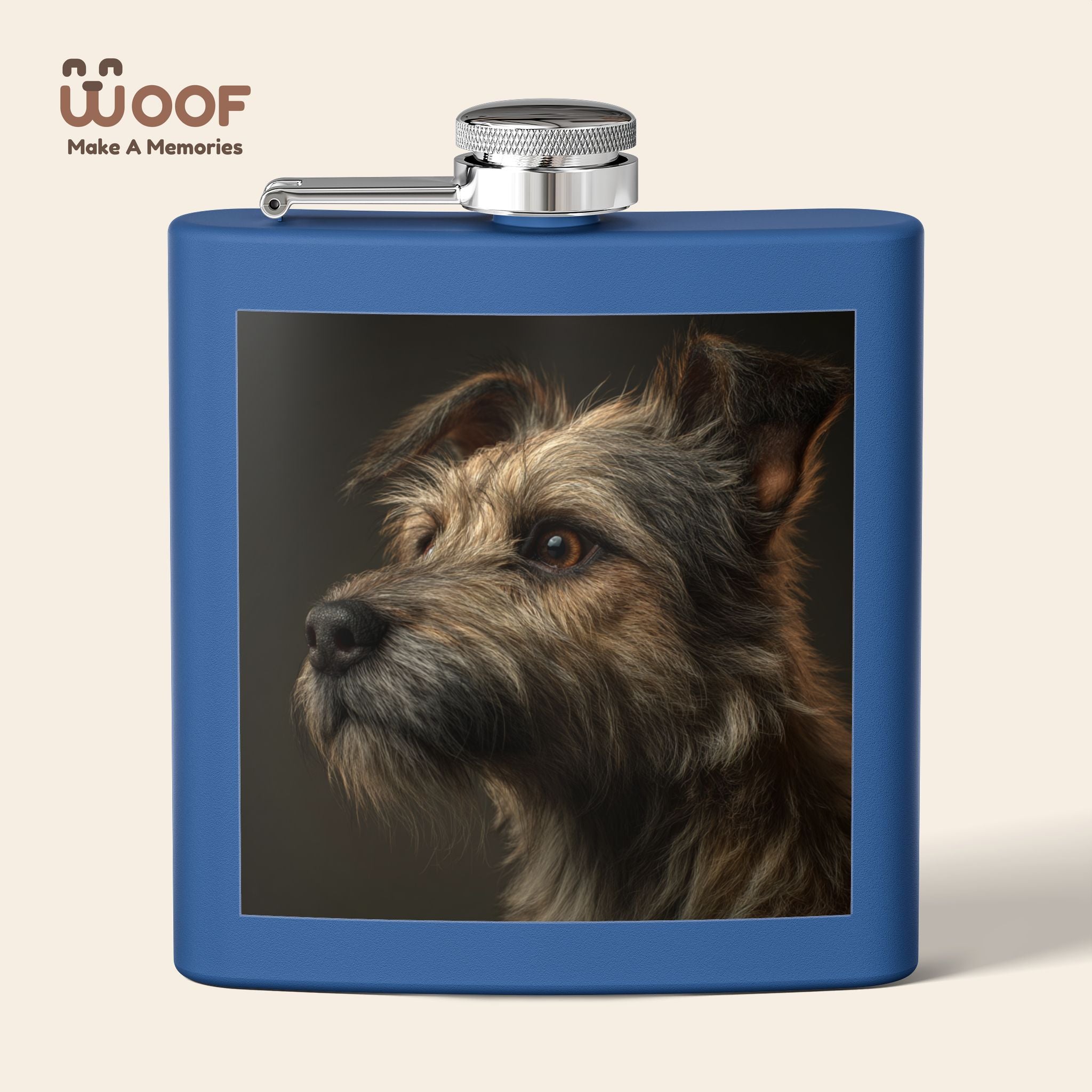 Personalized Dog Lover's Flask, Stainless Steel Flask Gift for Pet Owners, Custom Engraved Wine Flask, Dog-Themed Travel Flask, Unique [...]