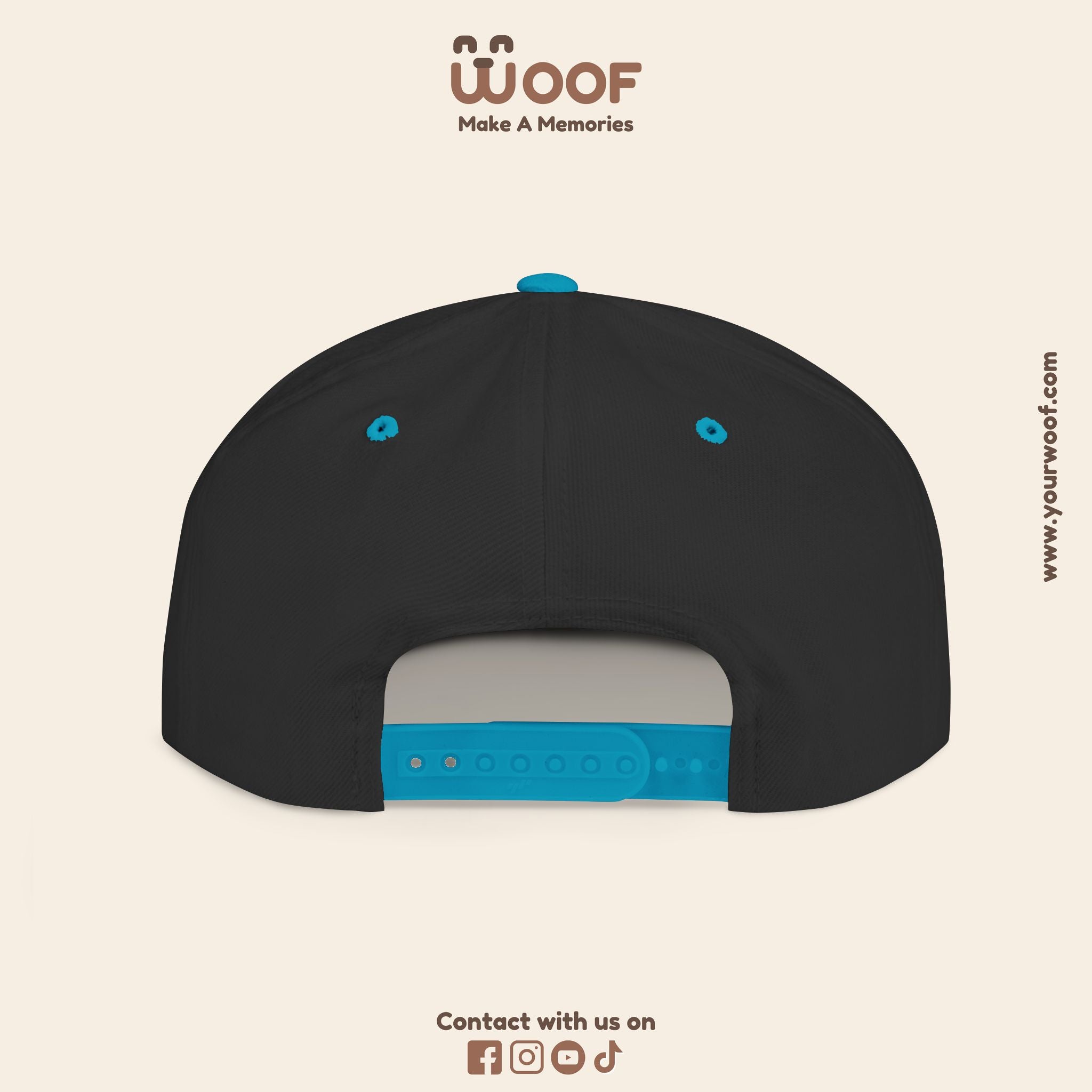 Stylish Flat Bill Snapback Hat, Custom Cap, Trendy Streetwear, Gift for Him/Her, Perfect for Events & Fashion Lovers