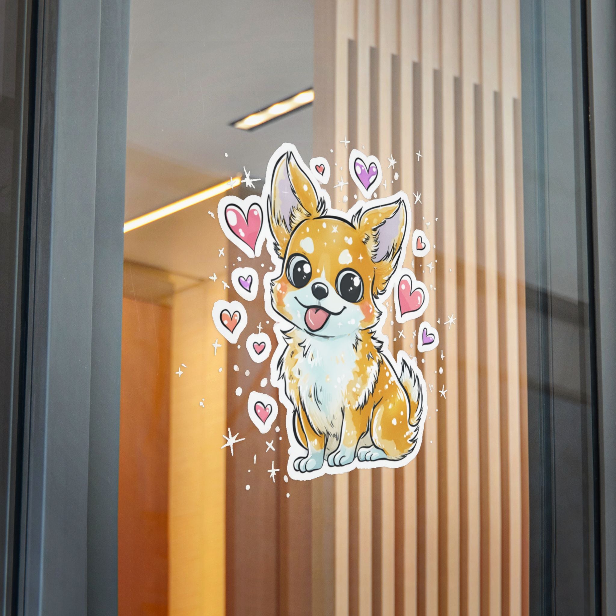 Cute Corgi Die-Cut Stickers - Loveable Dog Decor for Pet Lovers