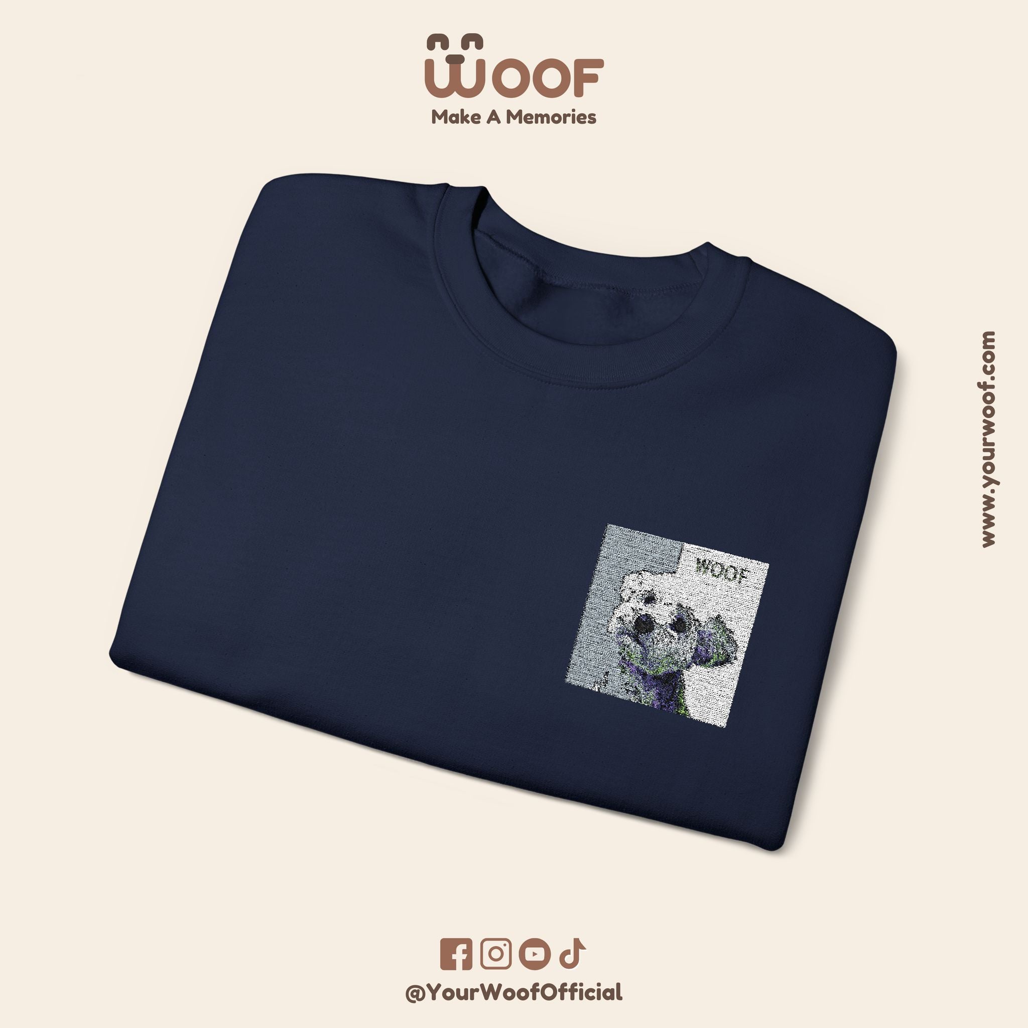Cozy Dog Lover Crewneck Sweatshirt - Perfect Gift for Animal Lovers