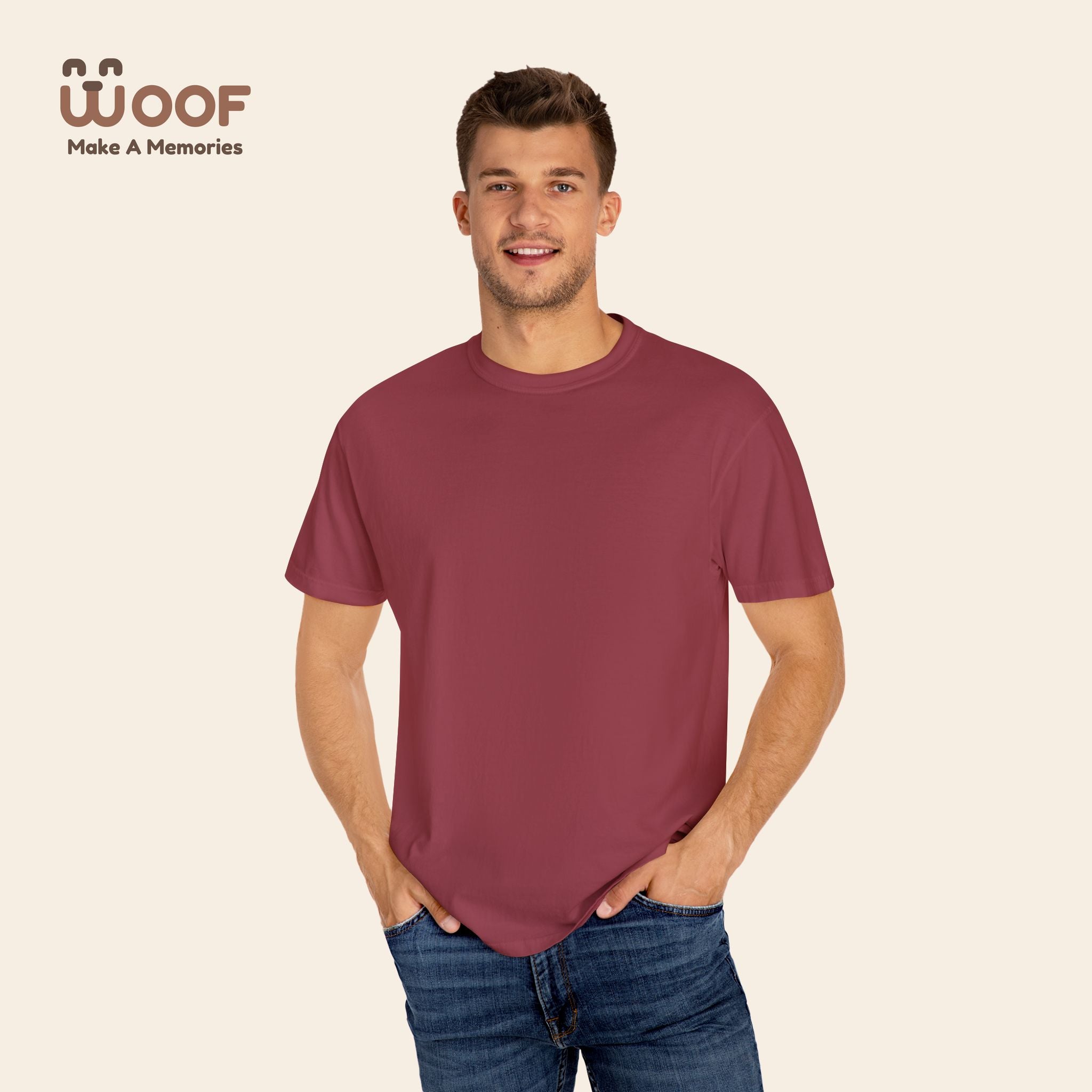 Dog Lover Unisex Garment-Dyed T-Shirt | Casual Pet Apparel, Gifts for Dog Lovers, Animal Lover Tee, Cute Dog T-Shirt, Pet Owner Fashion