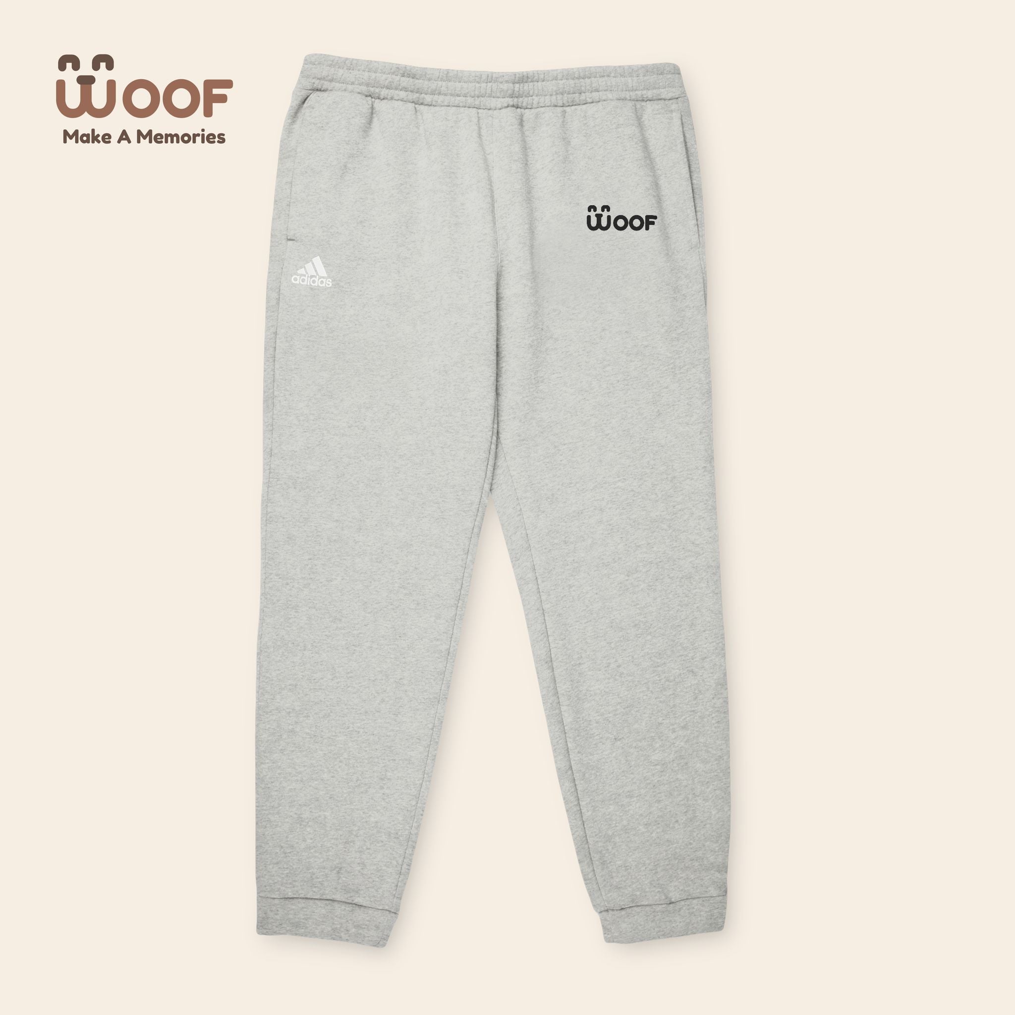 Stylish Adidas Unisex Fleece Joggers for Cozy Comfort, Casual Wear, Workout Gear, Dog Lovers, Athleisure Essentials