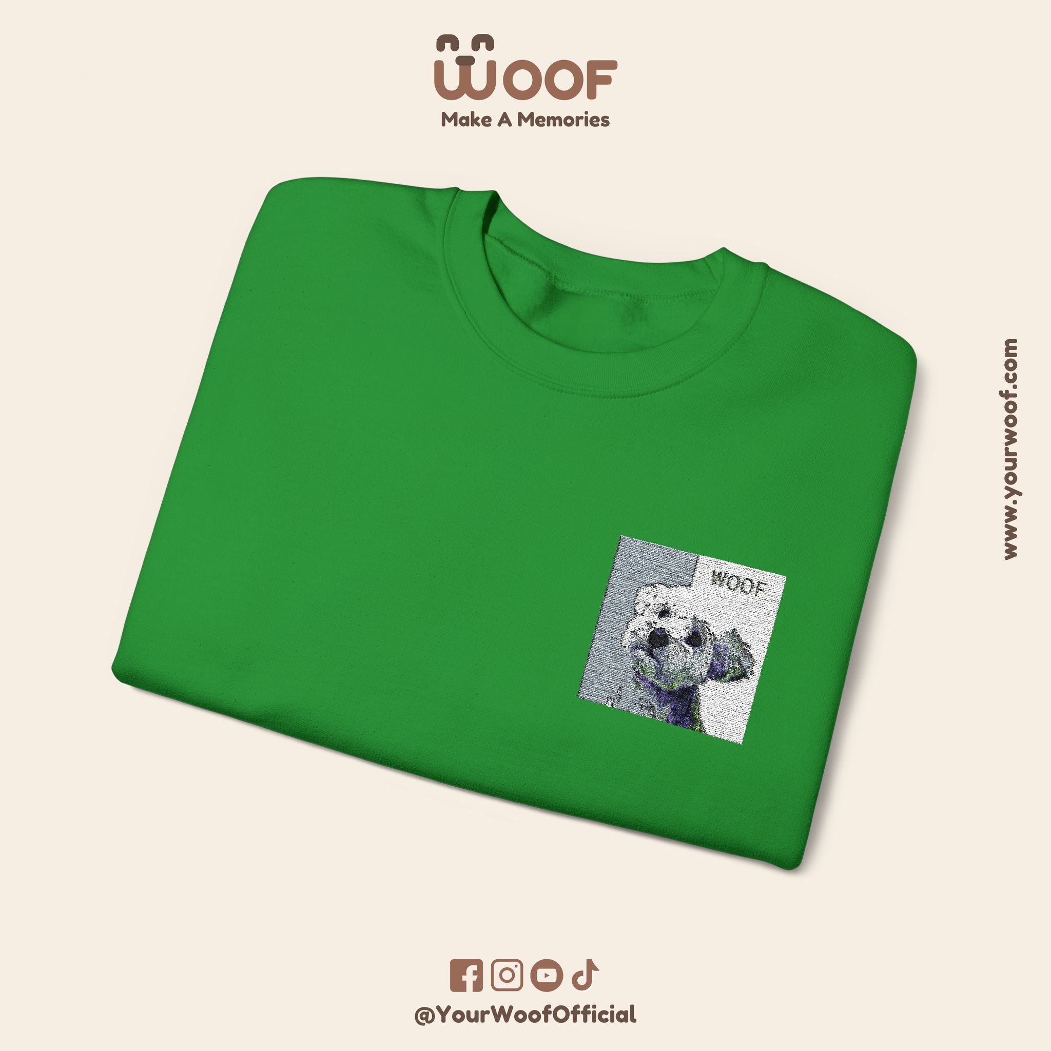 Cozy Dog Lover Crewneck Sweatshirt - Perfect Gift for Animal Lovers