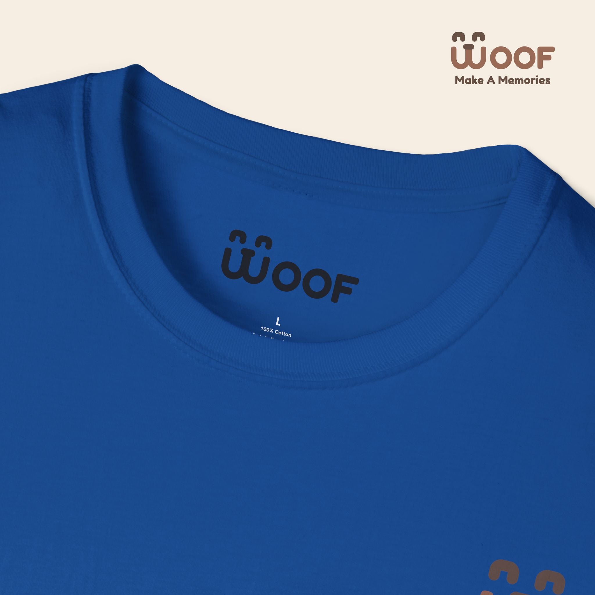 Dog Lover Softstyle T-Shirt | Personalized Pet Tee, Animal Lover Gift, Cute Graphic Shirt, Holiday Apparel, Woof T-Shirt