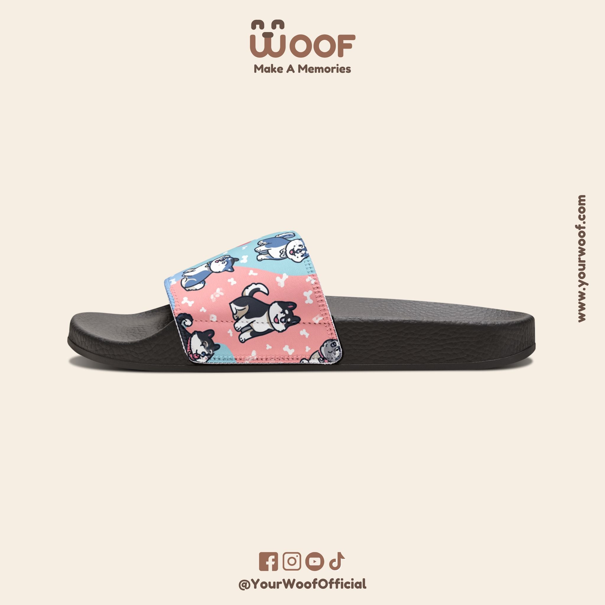 Cute Animal Print Sandals for Men - Summer Outdoor Comfort