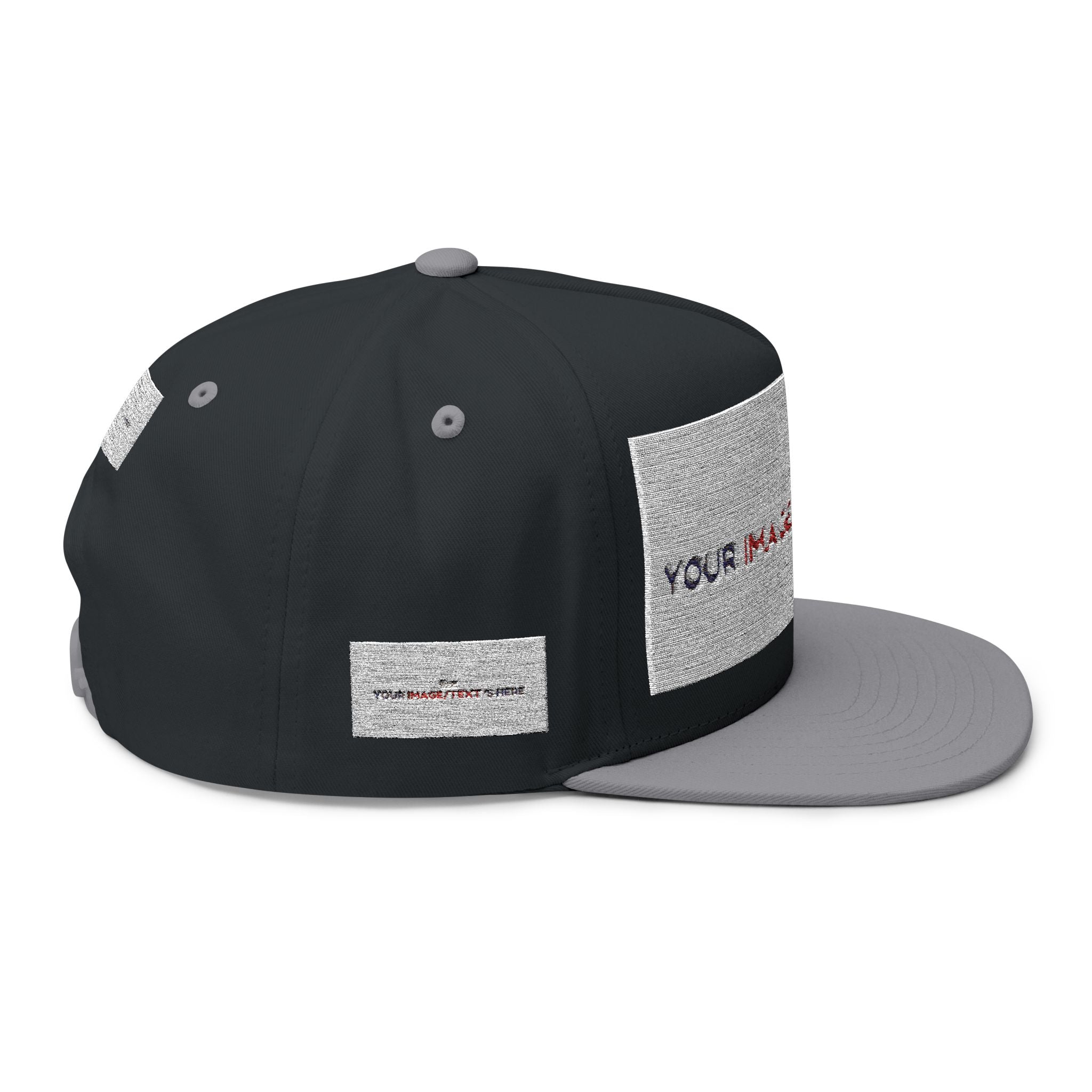 Custom Embroidered Flat Bill Cap | Personalize Your Style | Perfect Gift for Holidays, Sports, and Events | Stylish Headwear