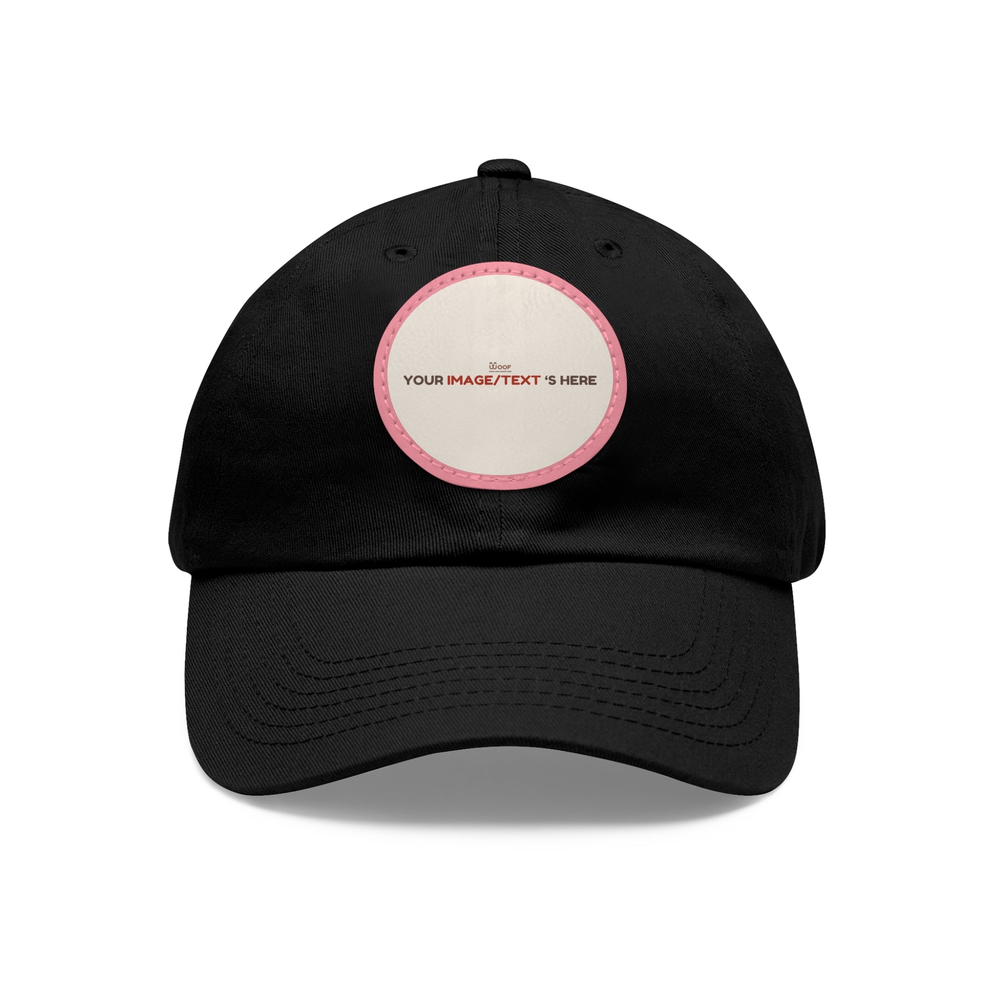 Stylish Dad Hat with Custom Leather Patch, Gifts for Dad, Casual Cap, Vintage Style Hat, Father's Day Accessories, Personalized Headwear