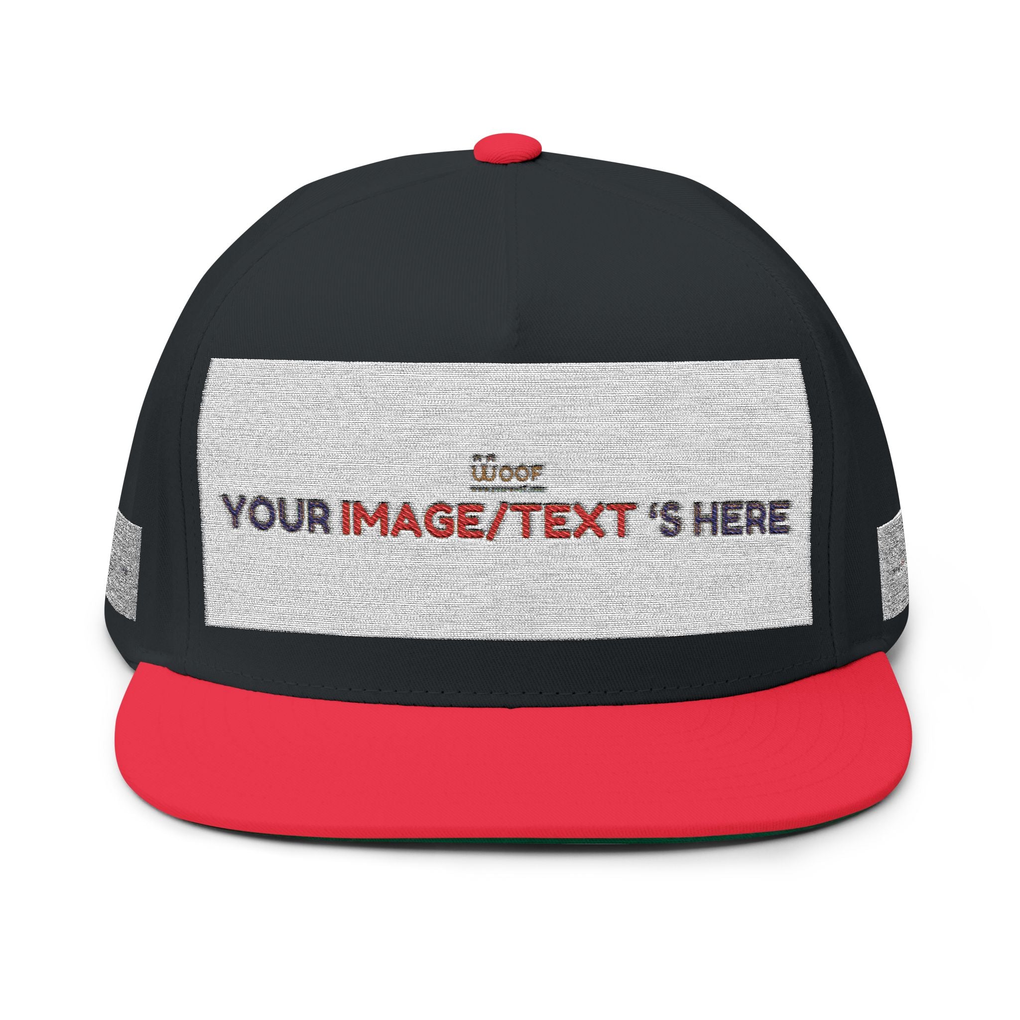 Custom Embroidered Flat Bill Cap | Personalize Your Style | Perfect Gift for Holidays, Sports, and Events | Stylish Headwear