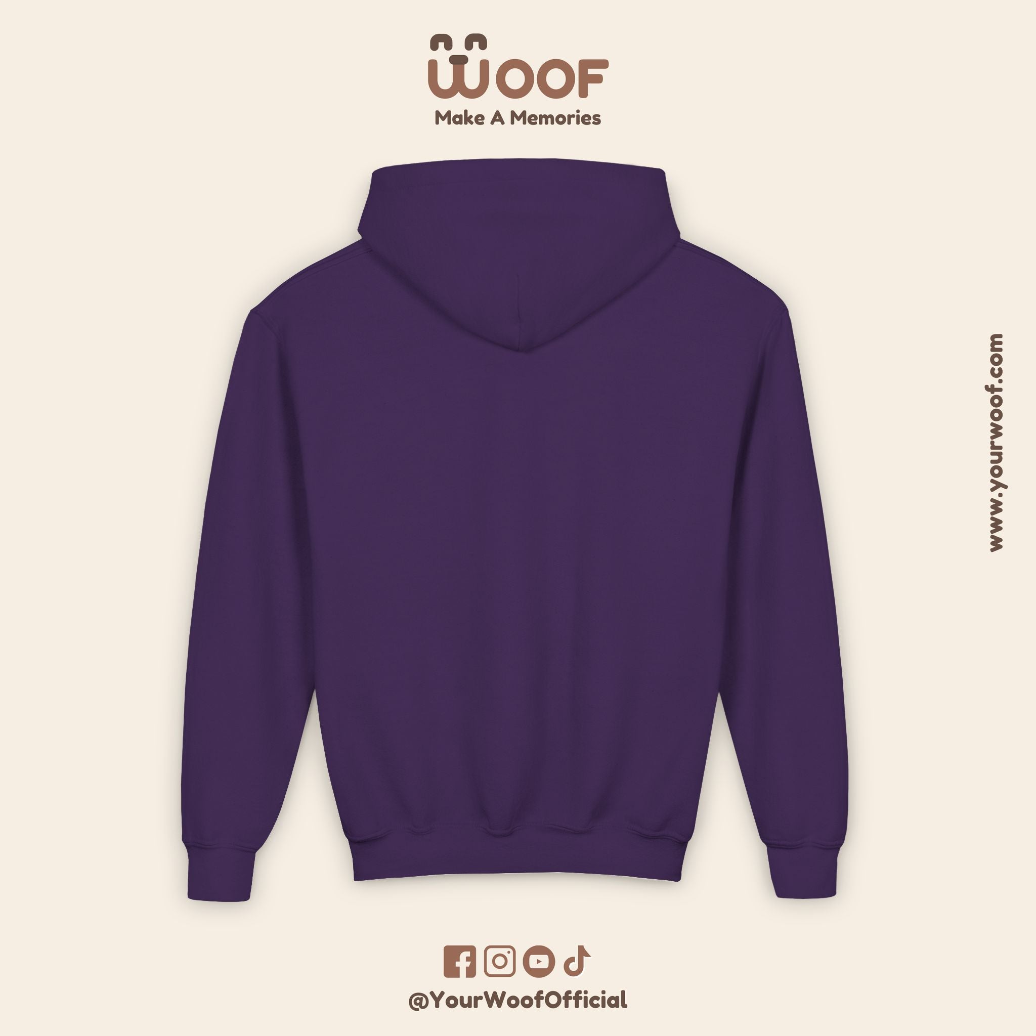 Youth Doge Boss Sweatshirt, Funny Dog Hoodie, Cool Gift for Dog Lovers, Youth Fashion, Casual Style for Kids