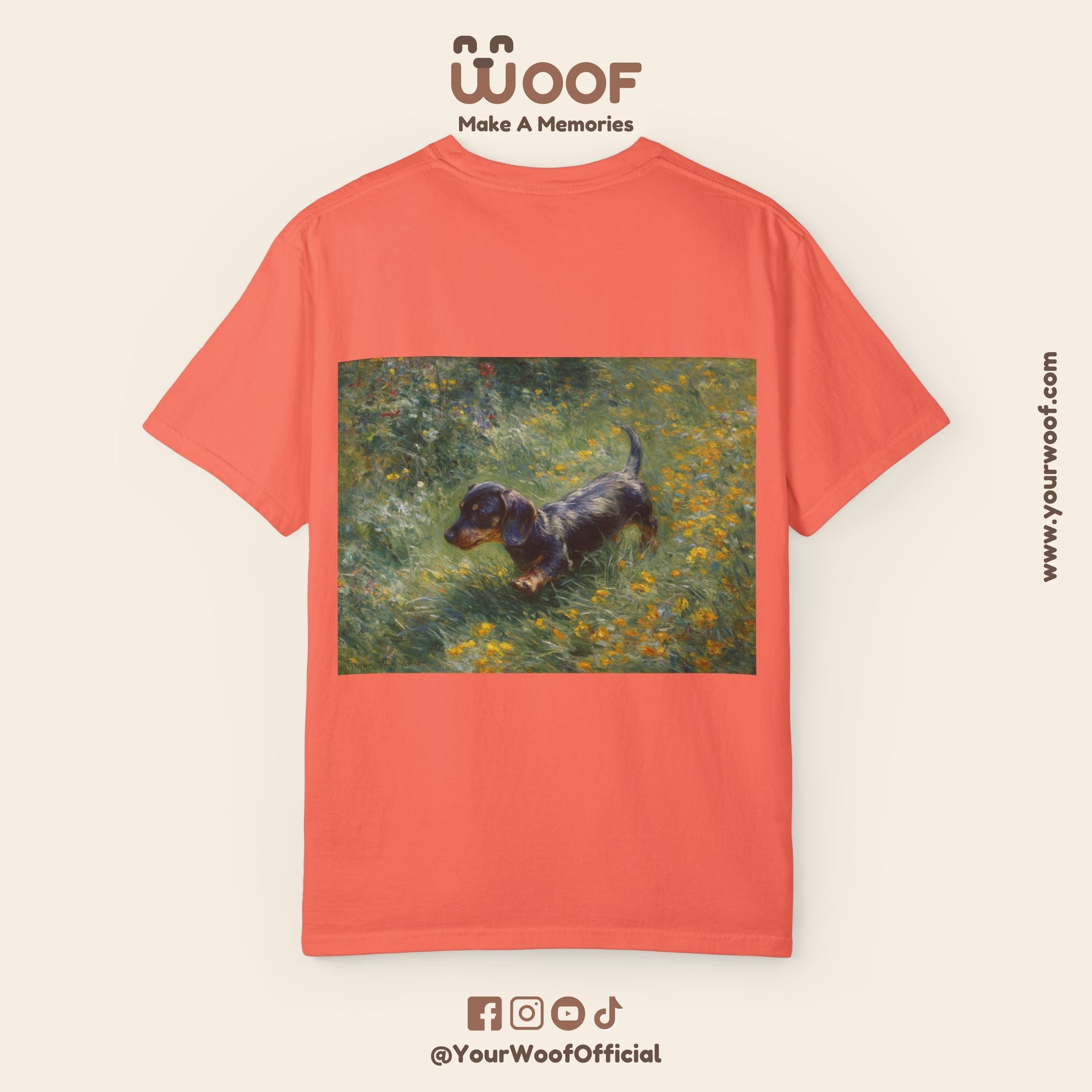 Dog Lover Unisex Garment-Dyed T-Shirt | Casual Pet Apparel, Gifts for Dog Lovers, Animal Lover Tee, Cute Dog T-Shirt, Pet Owner Fashion