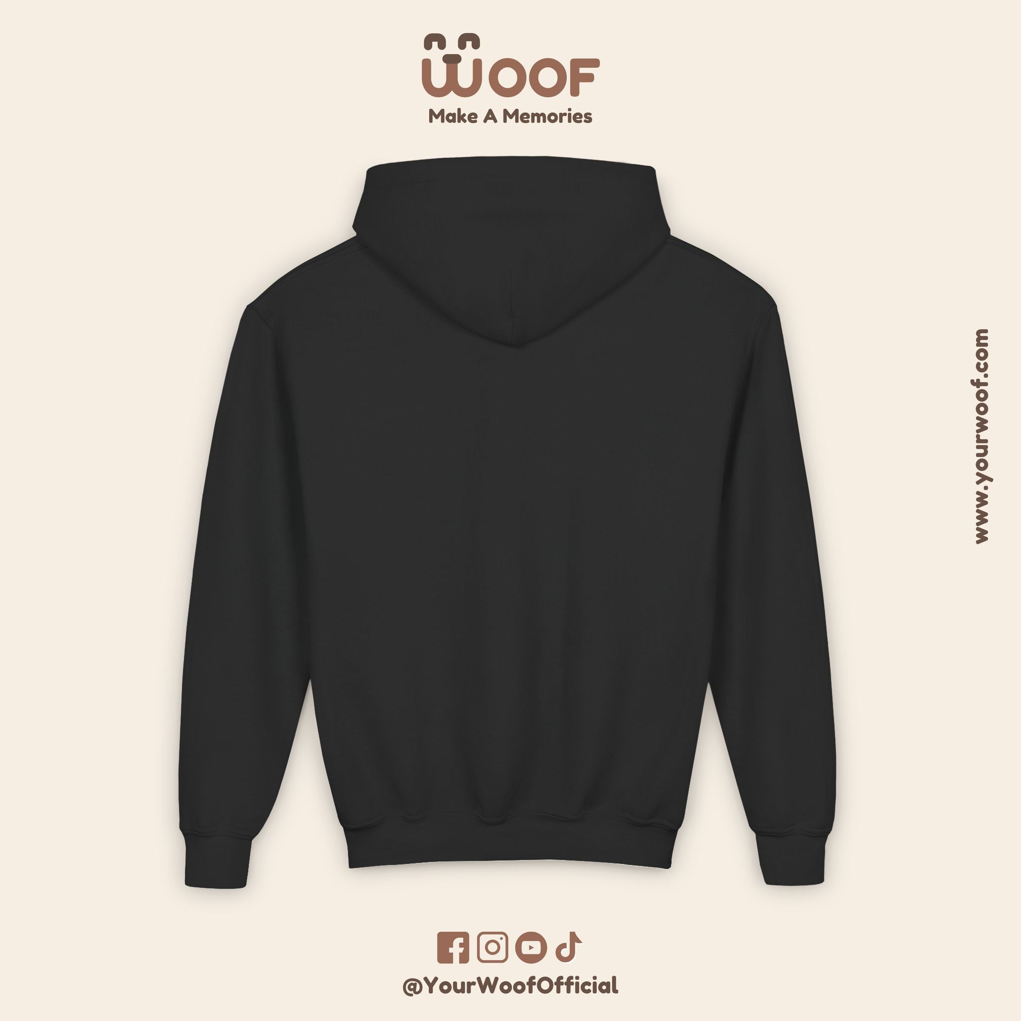 Youth Doge Boss Sweatshirt, Funny Dog Hoodie, Cool Gift for Dog Lovers, Youth Fashion, Casual Style for Kids