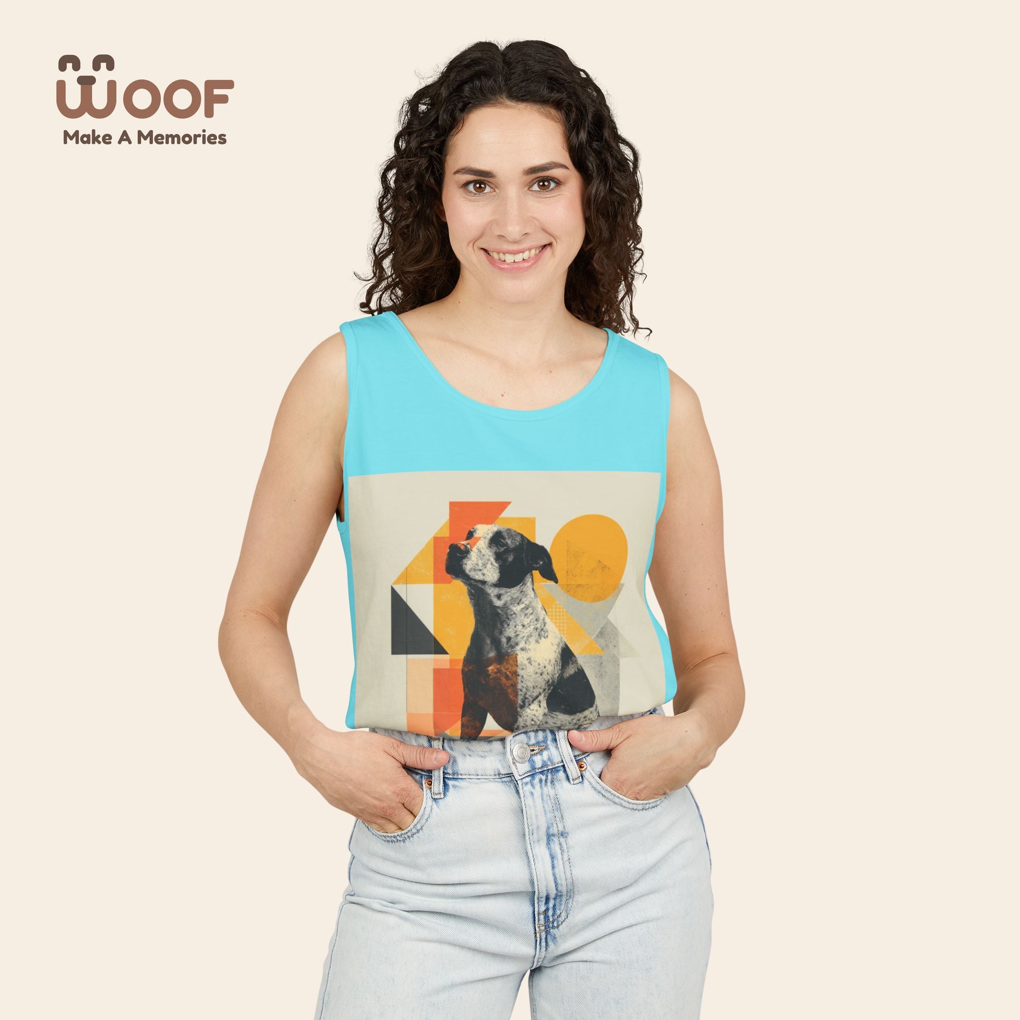 Unisex Dog Lover Tank Top - Perfect for Pet Owners, Graphic Tee for Summer, Gift for Dog Lovers, Cute Animal Apparel, Boss Doggo Shirt