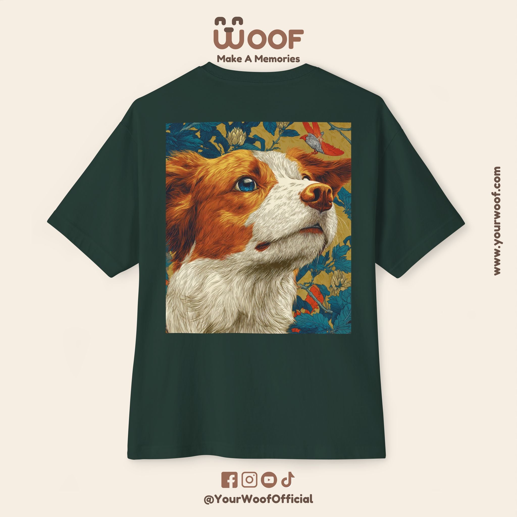 Unisex Dog Lover Tee, Boxy Pet Shirt, Oversized Animal Graphic Tee, Gift for Dog Owners, Casual Pet Apparel