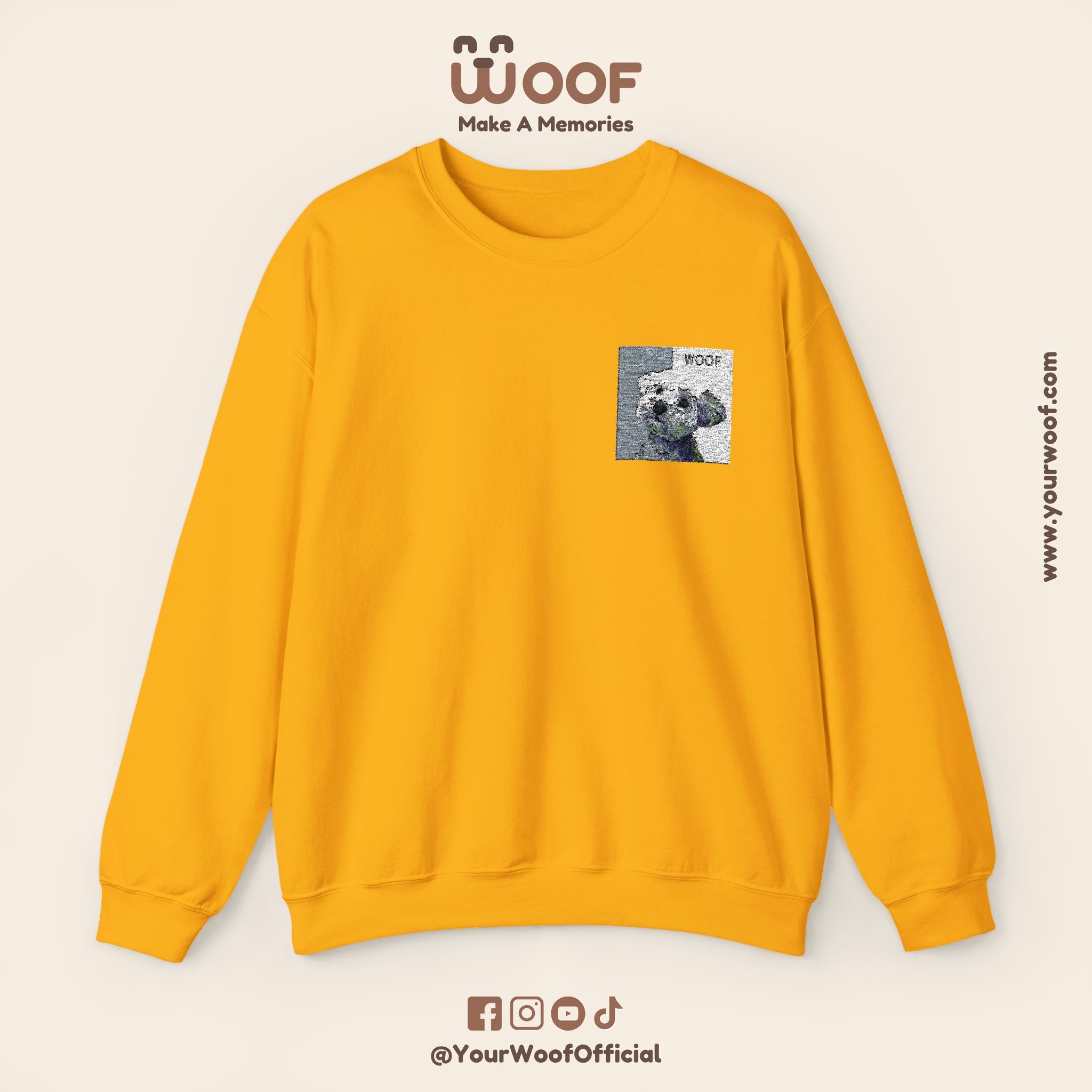 Cozy Dog Lover Crewneck Sweatshirt - Perfect Gift for Animal Lovers