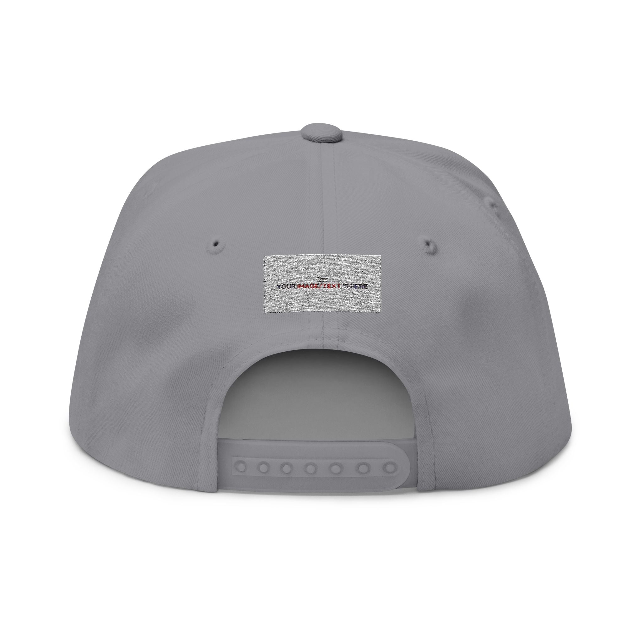 Custom Embroidered Flat Bill Cap | Personalize Your Style | Perfect Gift for Holidays, Sports, and Events | Stylish Headwear