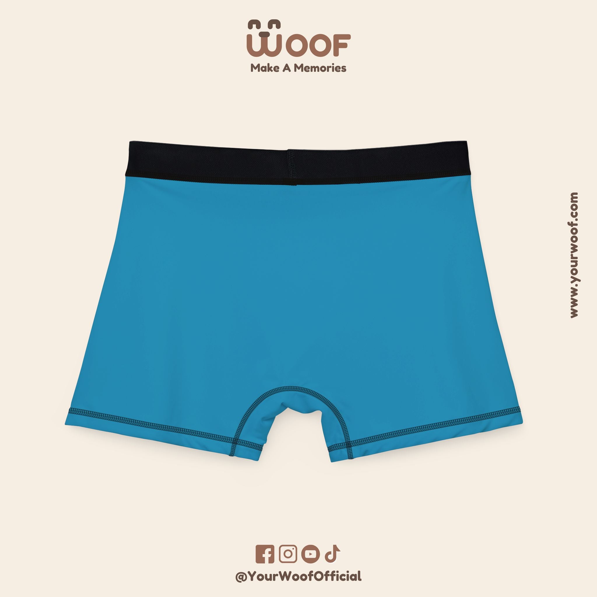 Playful Pug Boxers - Fun Dog Lovers Underwear