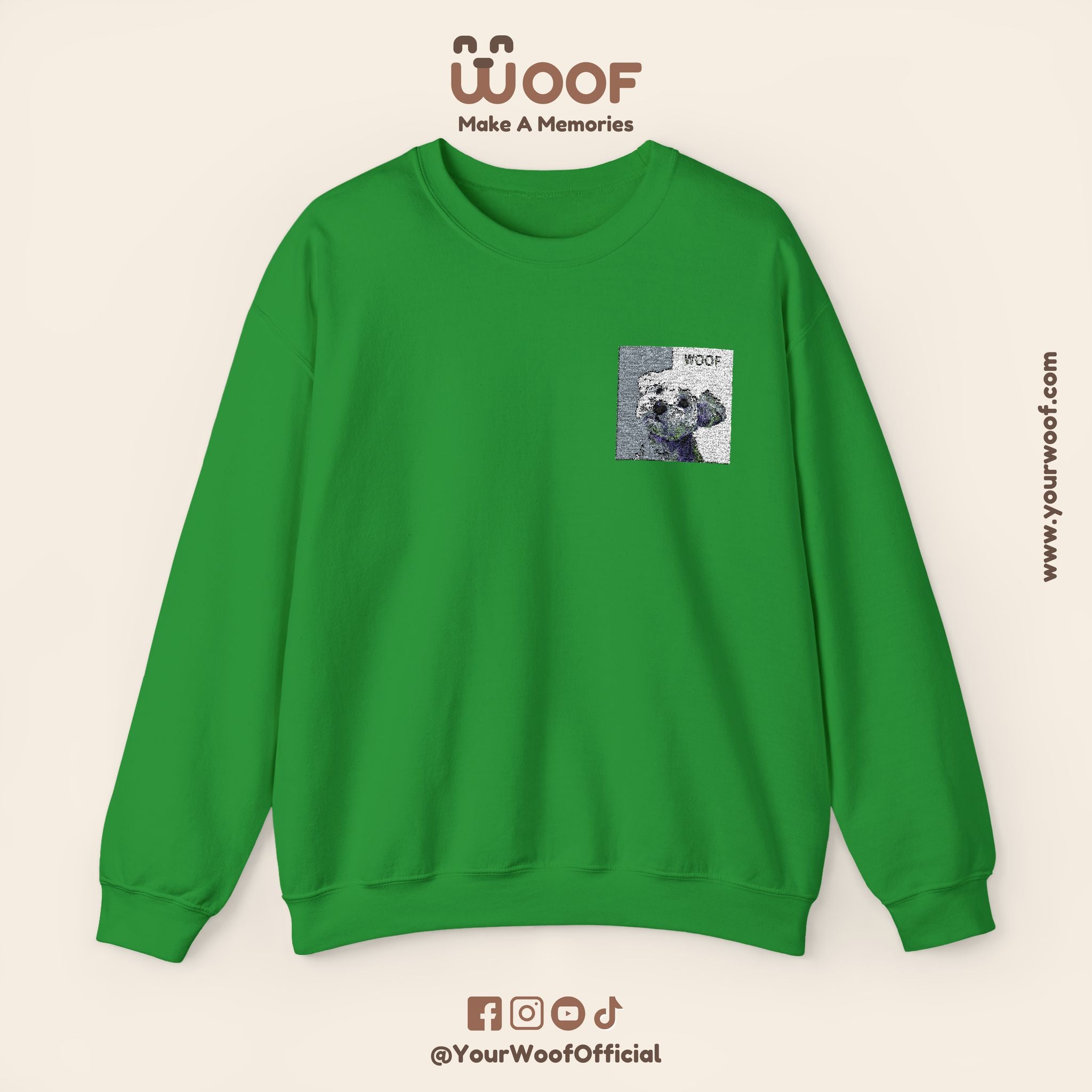 Cozy Dog Lover Crewneck Sweatshirt - Perfect Gift for Animal Lovers