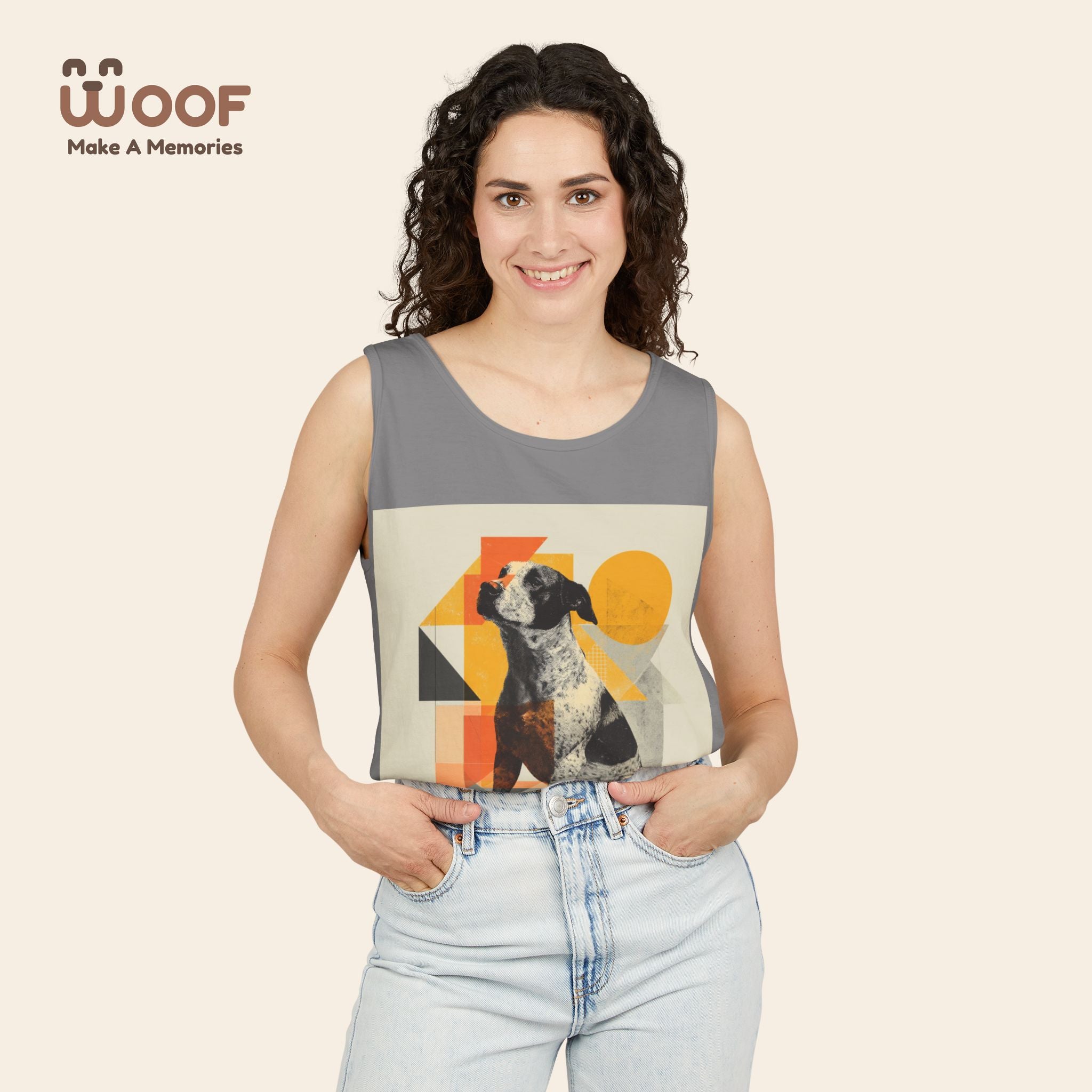 Unisex Dog Lover Tank Top - Perfect for Pet Owners, Graphic Tee for Summer, Gift for Dog Lovers, Cute Animal Apparel, Boss Doggo Shirt