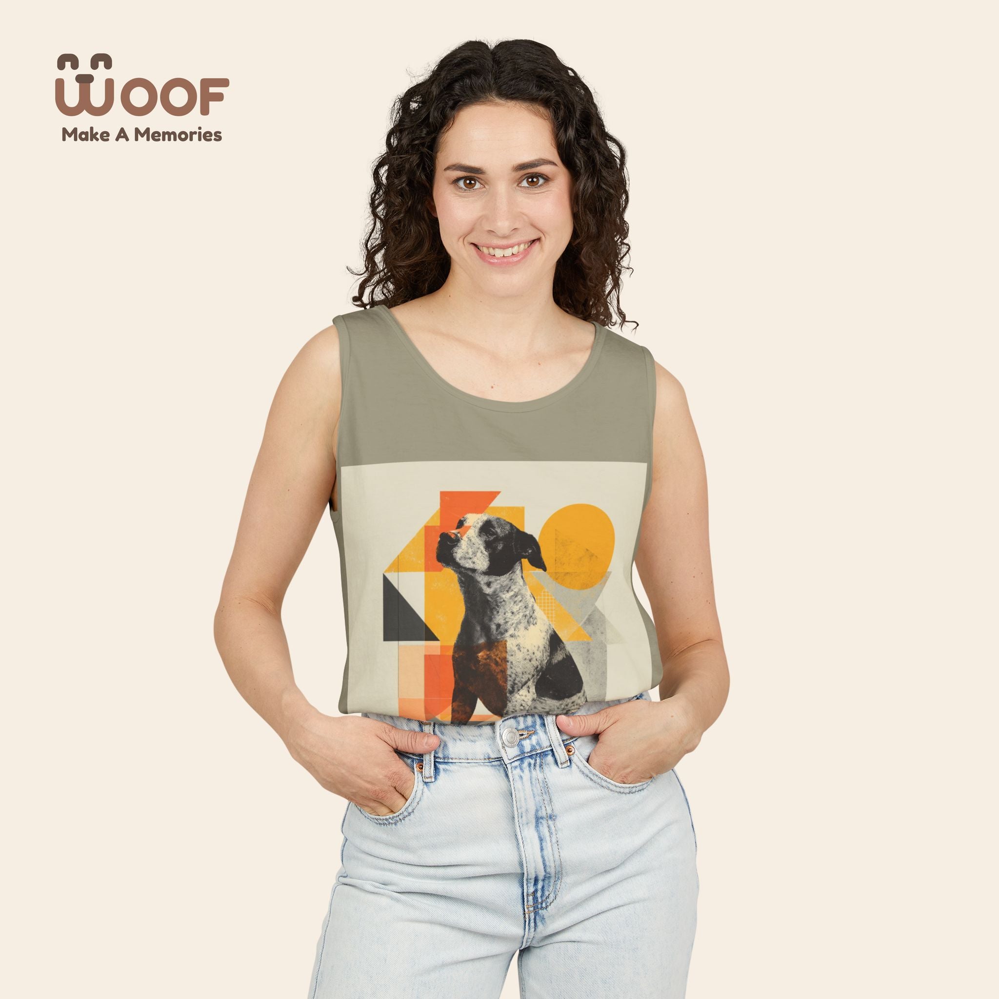 Unisex Dog Lover Tank Top - Perfect for Pet Owners, Graphic Tee for Summer, Gift for Dog Lovers, Cute Animal Apparel, Boss Doggo Shirt
